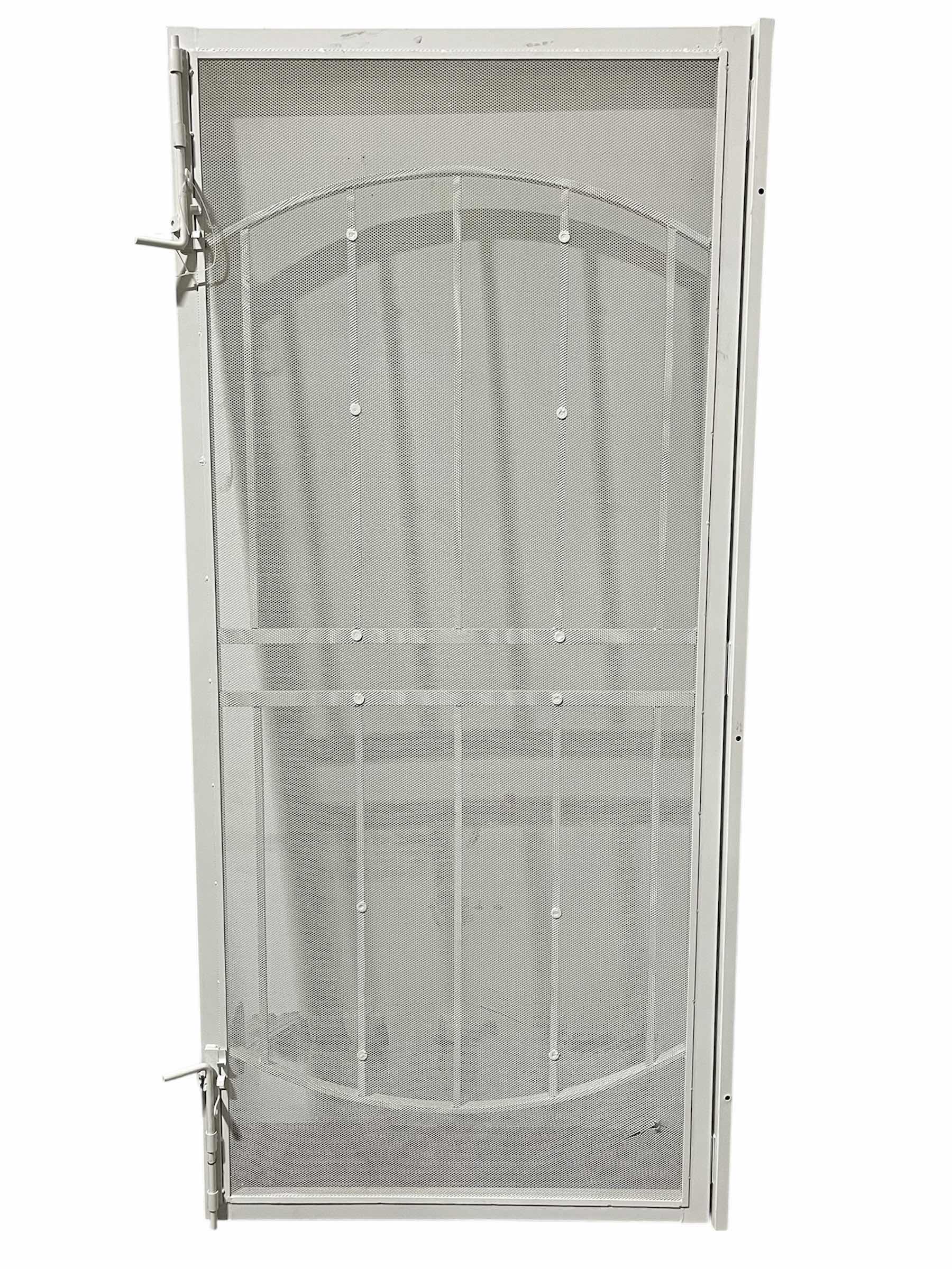 Photo 1 of WHITE FINISH EXTERIOR STEEL SECURITY DOOR 37.25” X 1.5” H80”