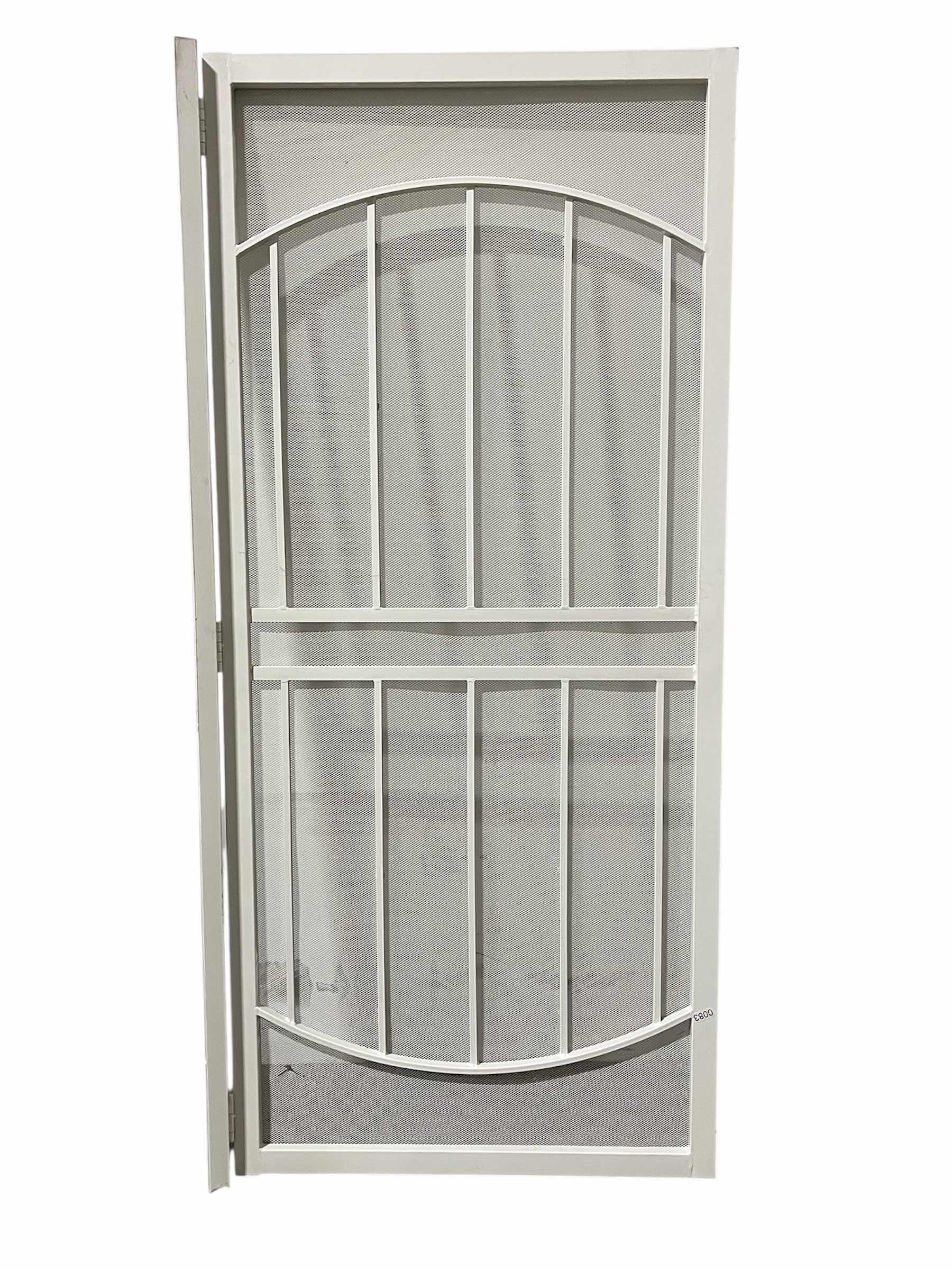Photo 1 of WHITE FINISH EXTERIOR STEEL SECURITY DOOR 37.25” X 1.5” H80”