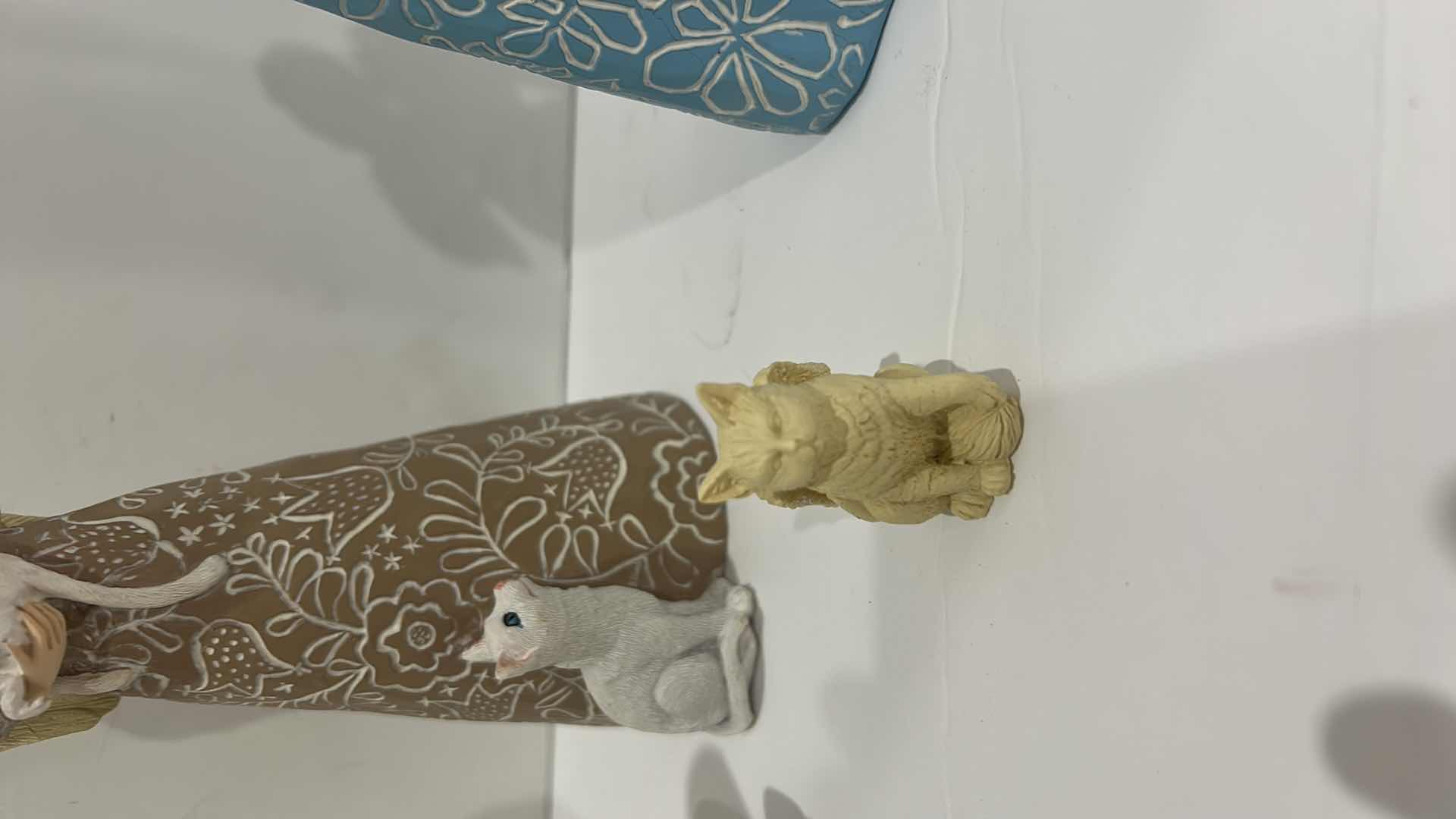 Photo 1 of ANGEL CERAMIC FIGURINES TALLEST 8”