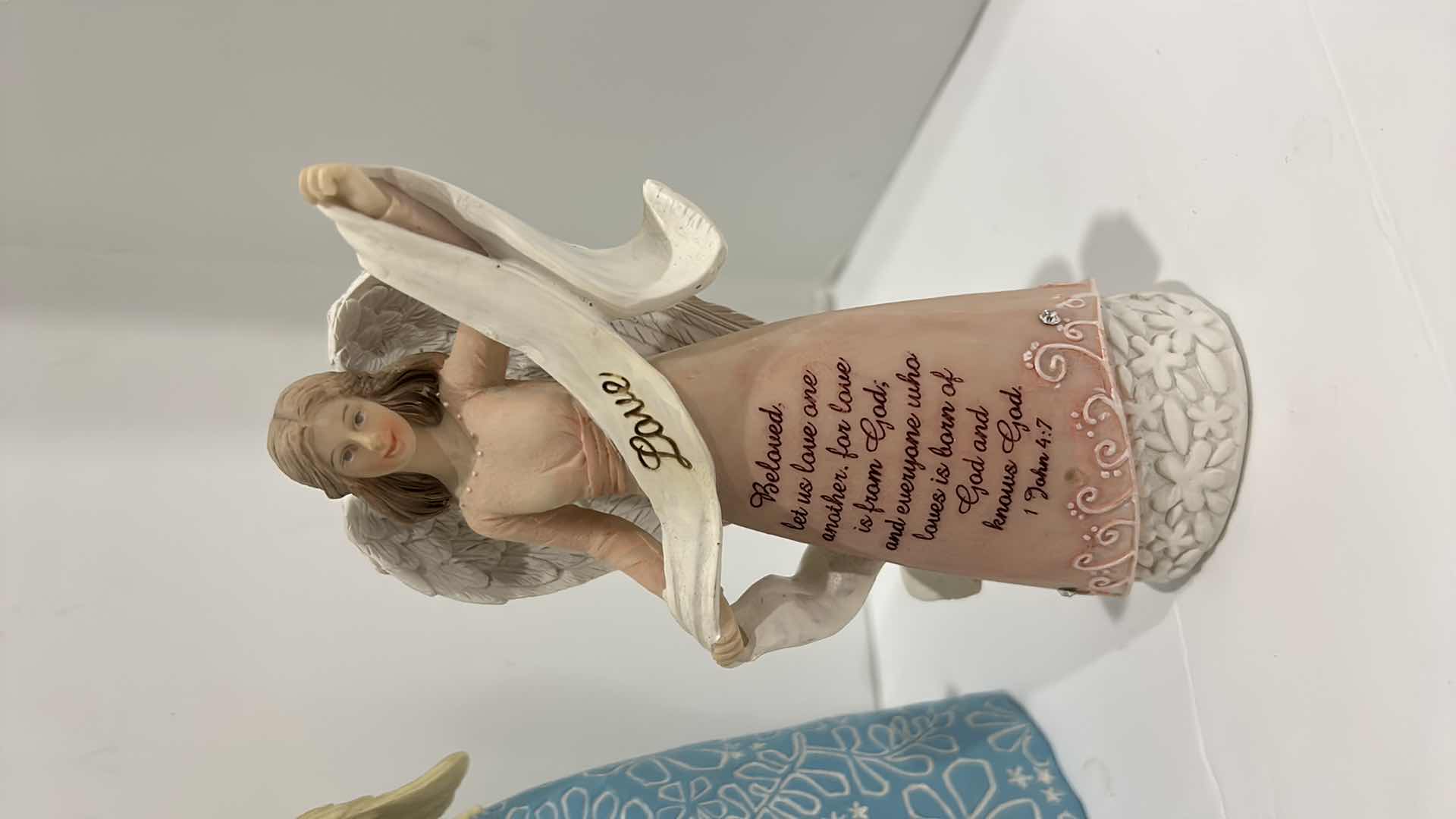 Photo 1 of ANGEL CERAMIC FIGURINES TALLEST 8”