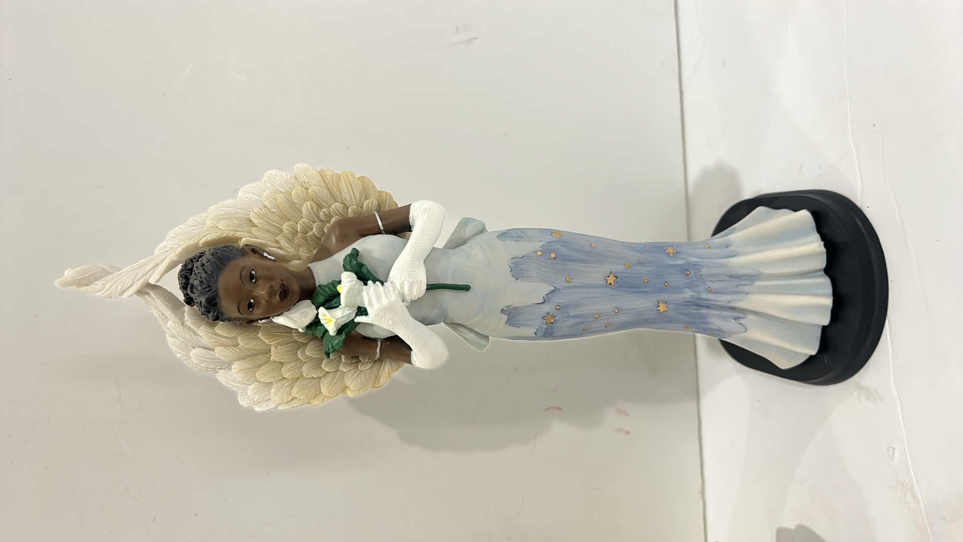 Photo 1 of ANGEL CERAMIC FIGURINES TALLEST 12.5”