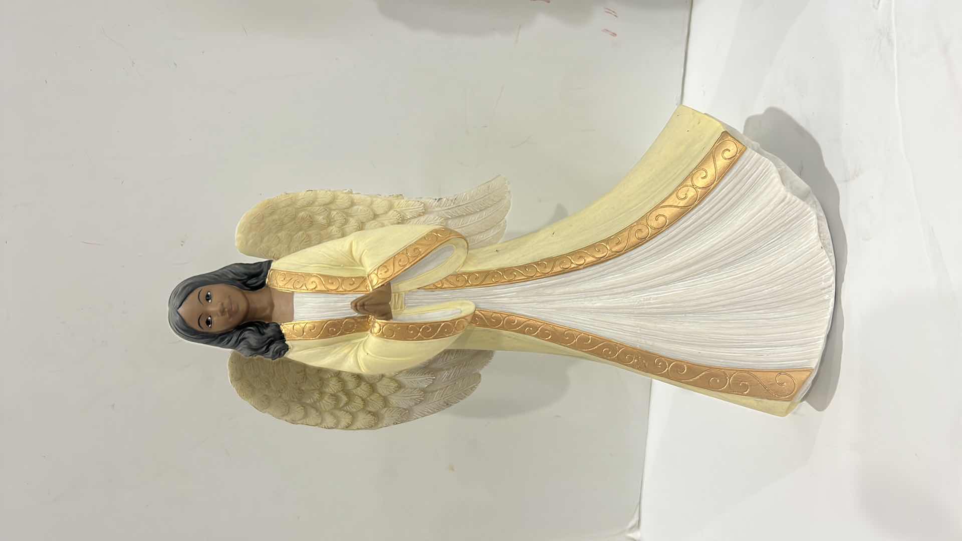 Photo 1 of ANGEL CERAMIC FIGURINES TALLEST 12.5”