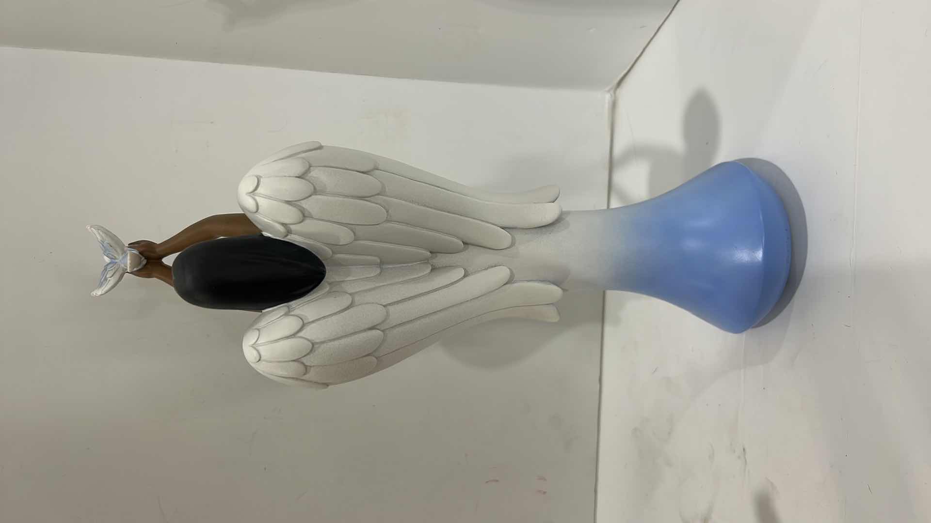 Photo 1 of 2 ANGEL CERAMIC FIGURINES TALLEST 13.5”