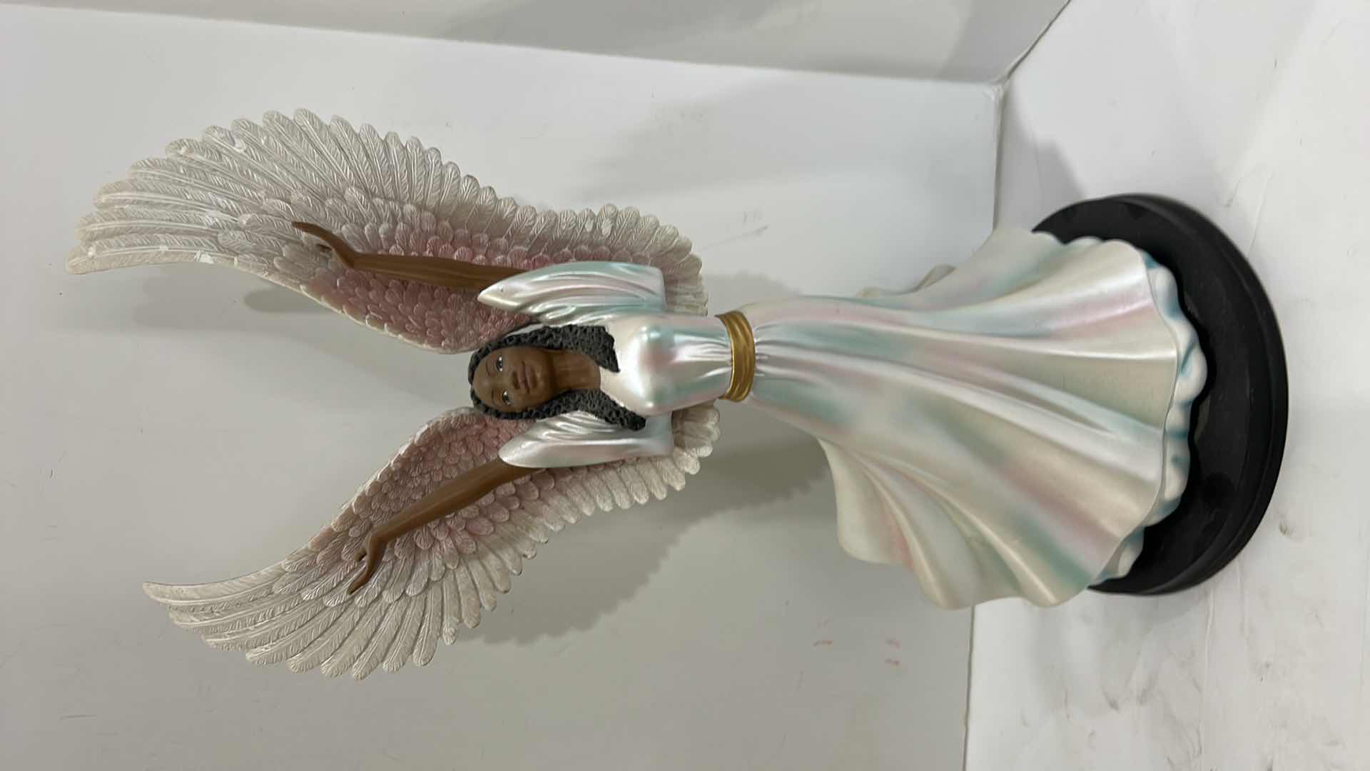 Photo 1 of 3 ANGEL FIGURINES TALLEST H16”