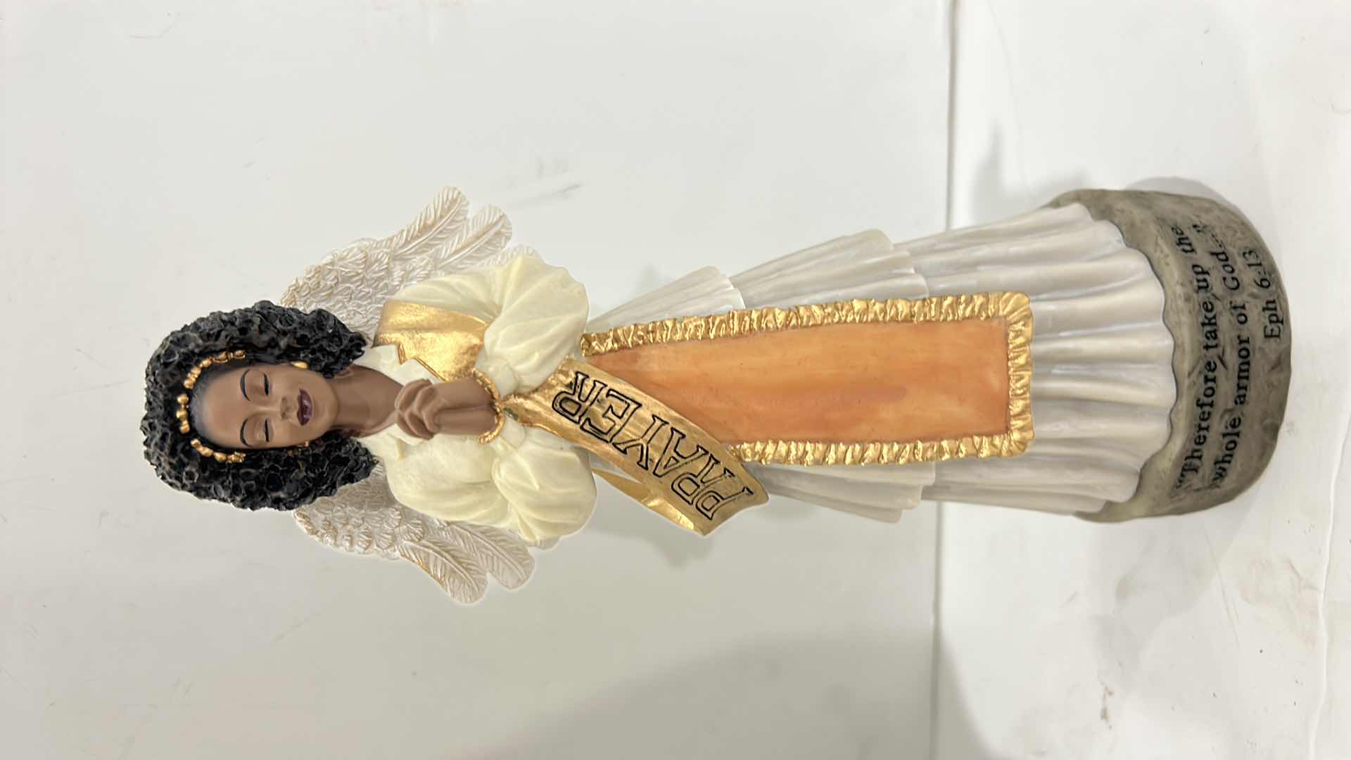 Photo 1 of 3 ANGEL FIGURINES TALLEST H16”
