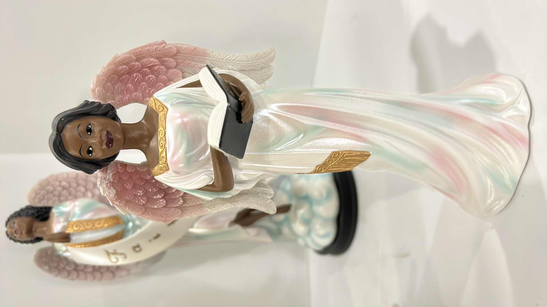 Photo 1 of 4 ANGEL FIGURINES TALLEST 13”