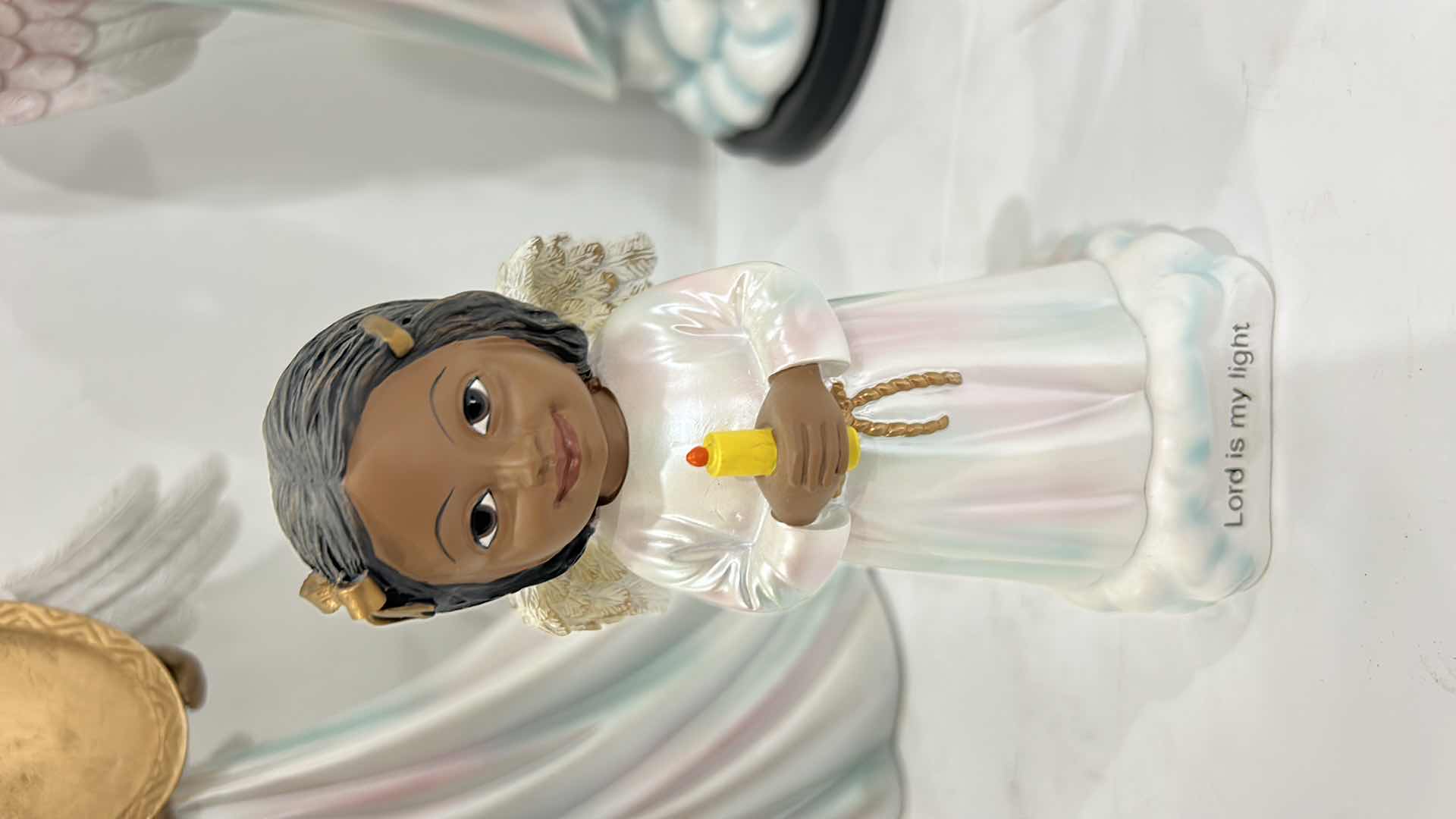 Photo 1 of 4 ANGEL FIGURINES TALLEST 13”
