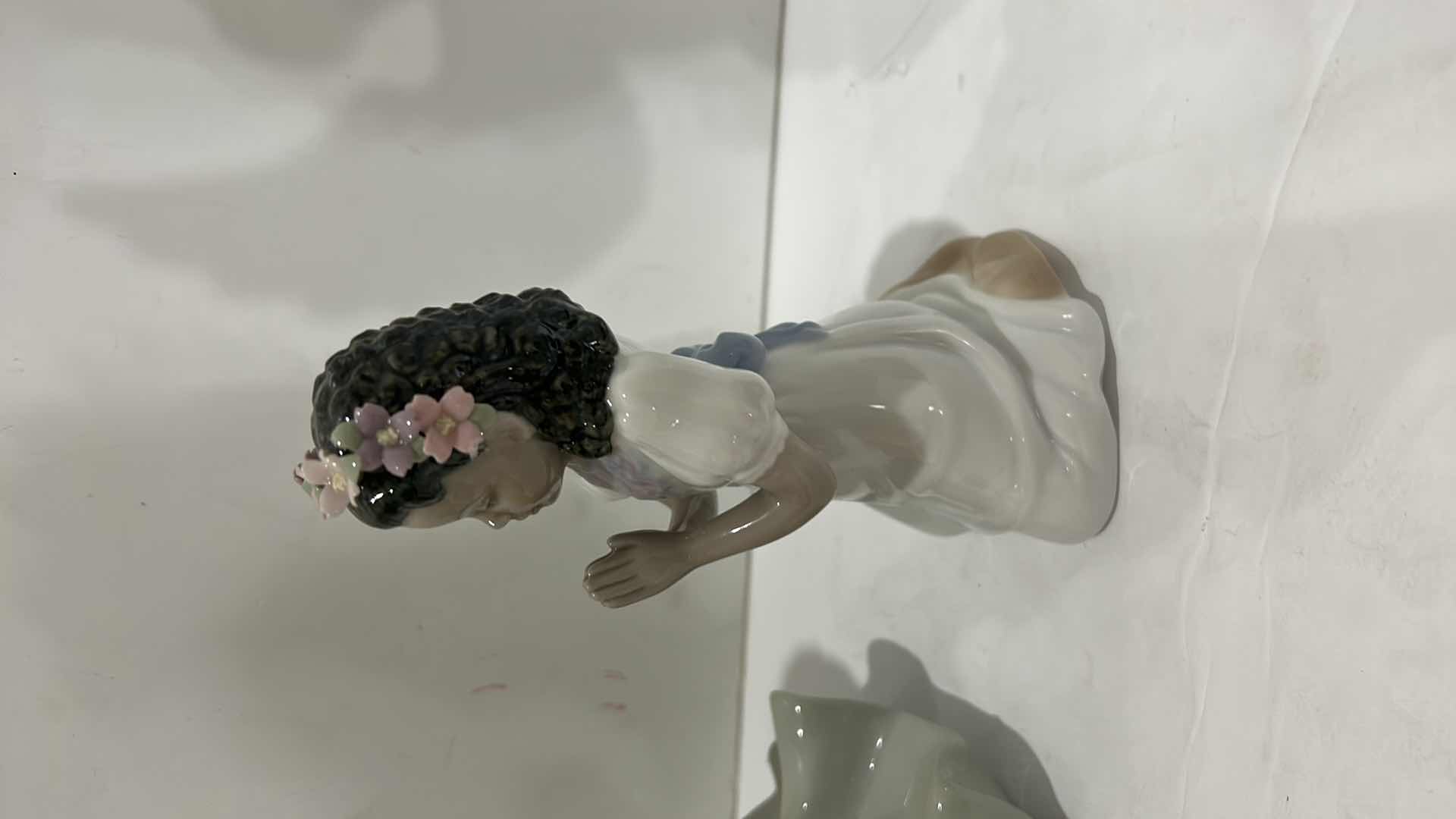 Photo 1 of 3 ANGEL FIGURINES TALLEST H15”- 1 IS MUSICAL