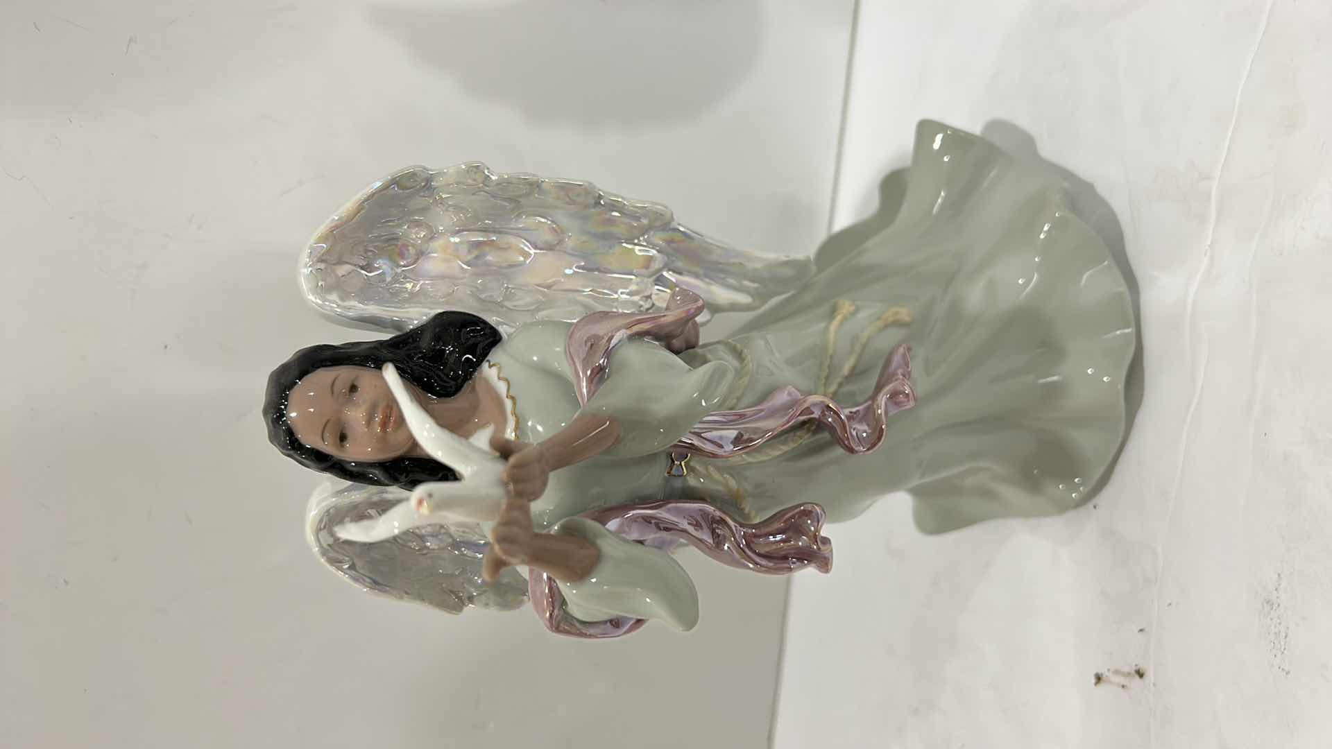 Photo 1 of 3 ANGEL FIGURINES TALLEST H15”- 1 IS MUSICAL