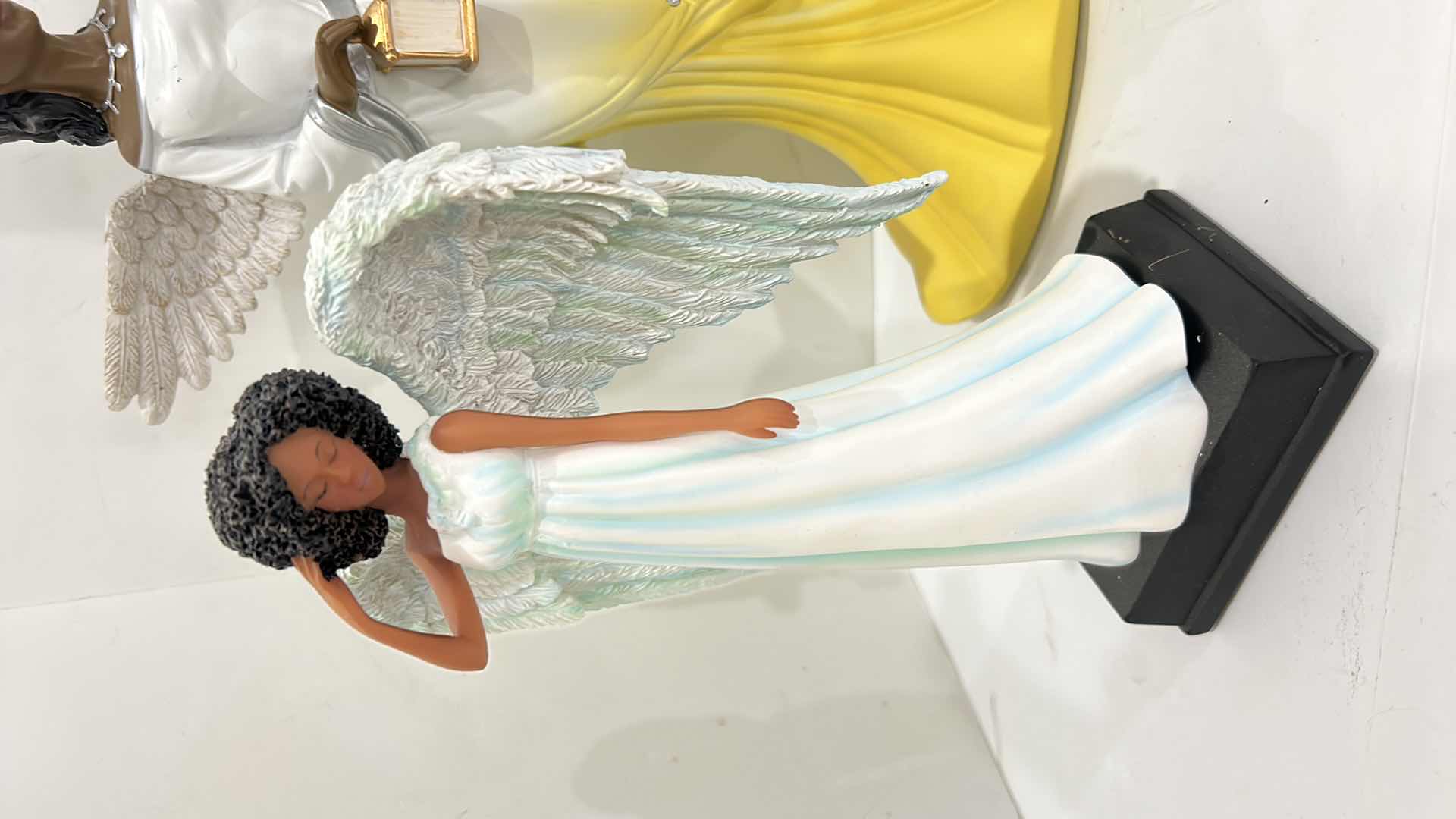 Photo 1 of 5 ANGEL FIGURINES TALLEST 12”