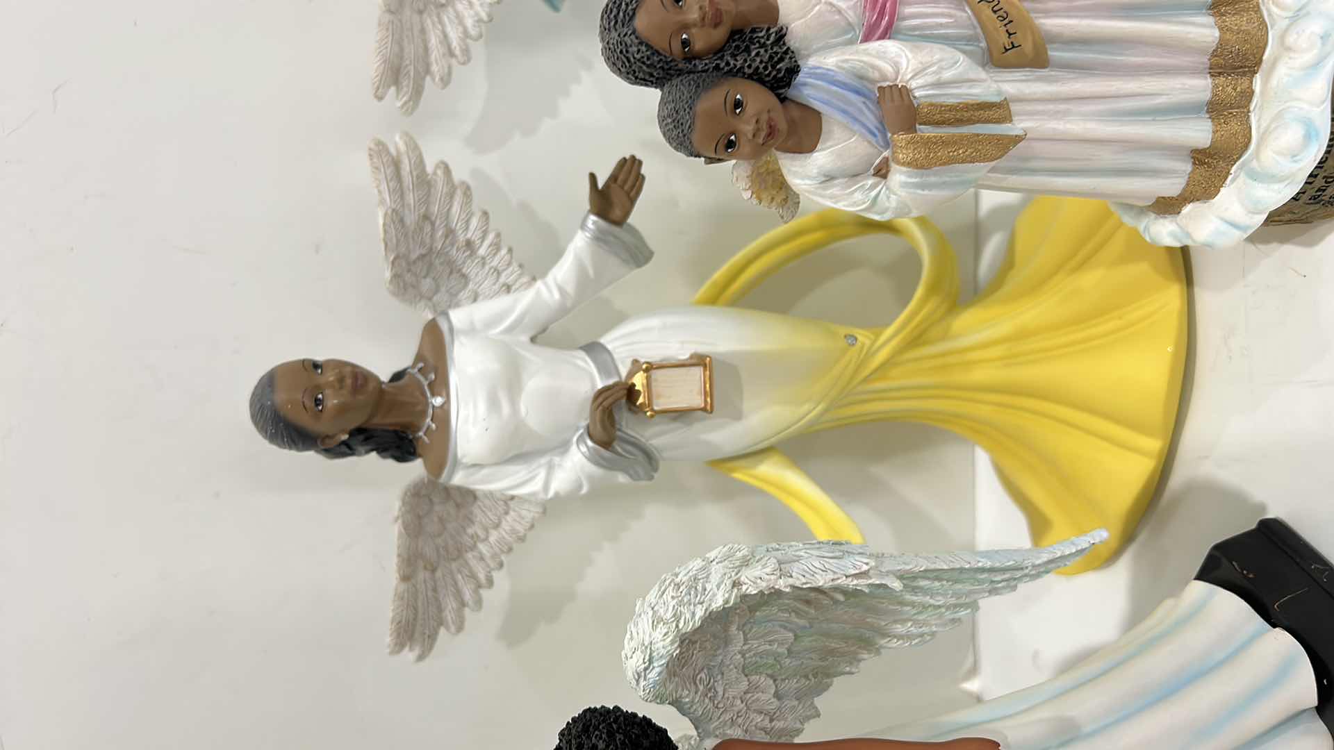 Photo 1 of 5 ANGEL FIGURINES TALLEST 12”