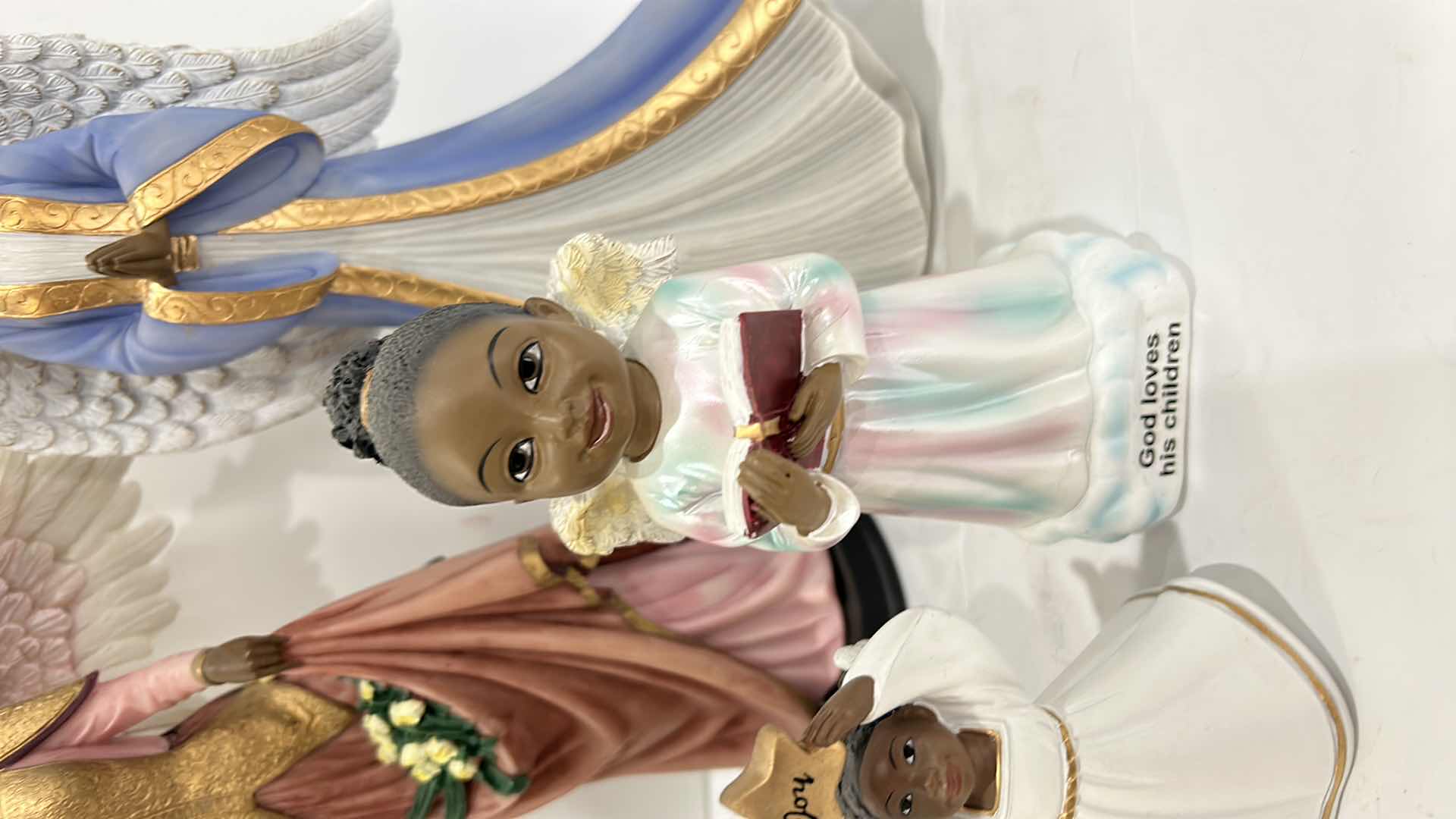 Photo 2 of ANGEL FIGURINE ASSORTMENT TALLEST 12”