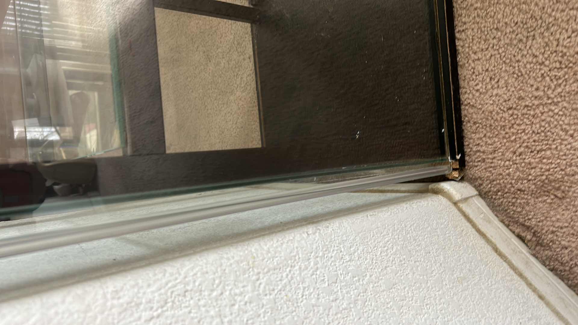 Photo 1 of DISPLAY CABINET W 3 GLASS SHELVES