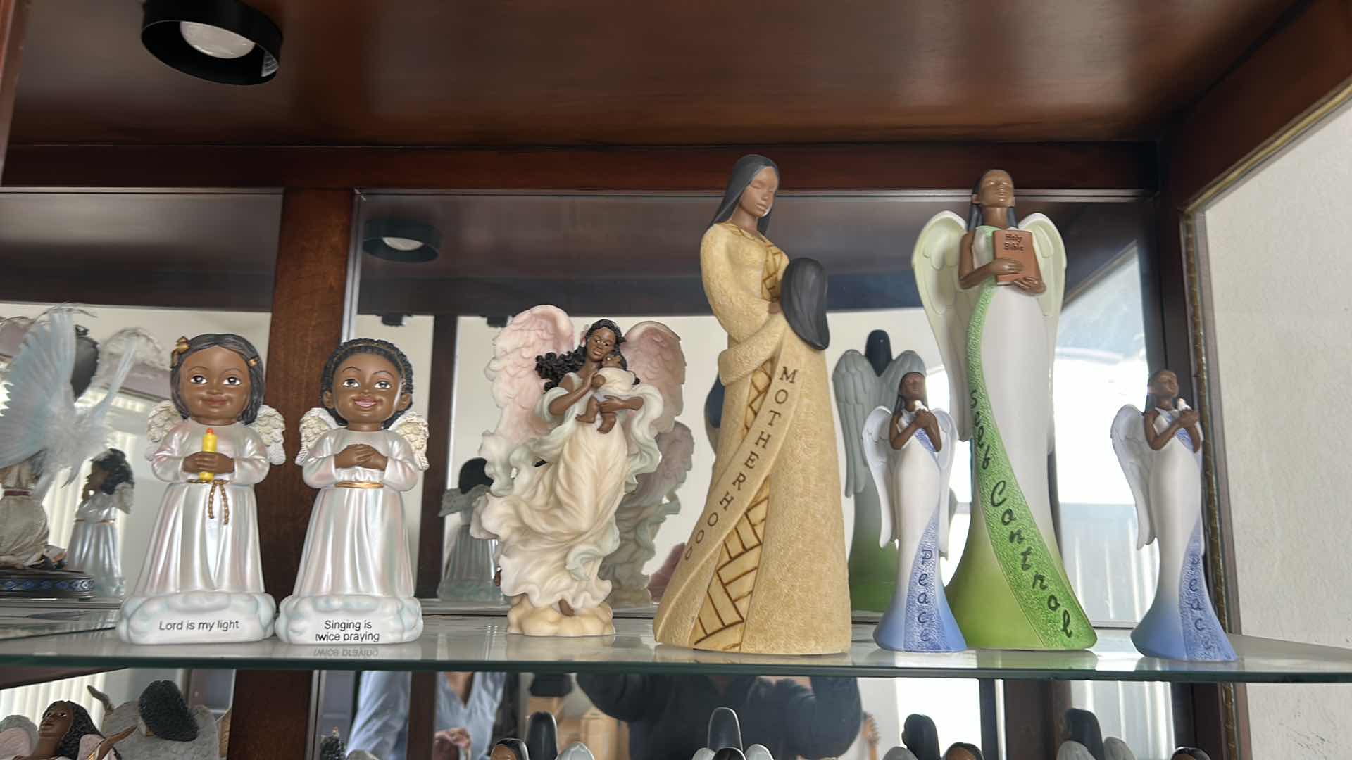 Photo 1 of ANGEL FIGURINE ASSORTMENT TALLEST 12”