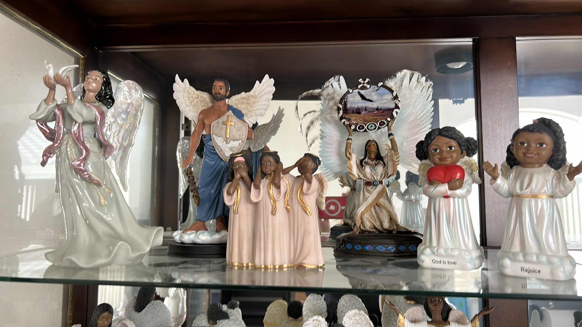 Photo 1 of ANGEL FIGURINE ASSORTMENT TALLEST 12”