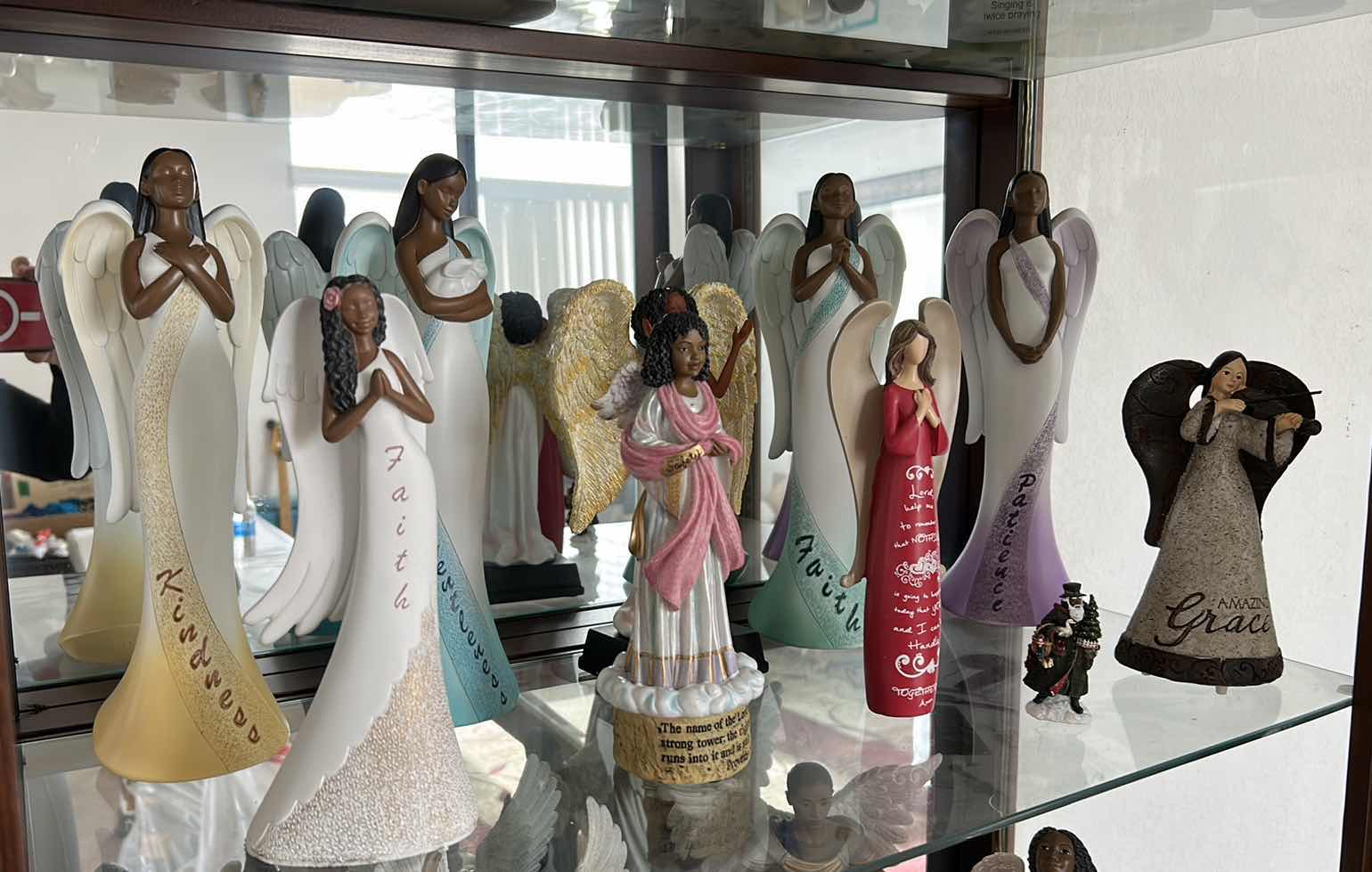 Photo 1 of ANGEL FIGURINE ASSORTMENT TALLEST 12”