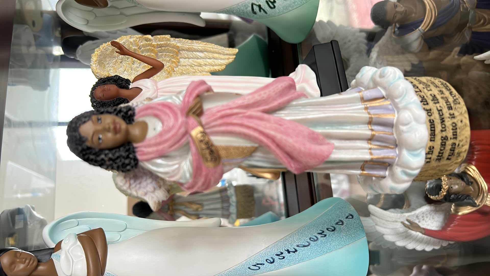 Photo 1 of ANGEL FIGURINE ASSORTMENT TALLEST 12”