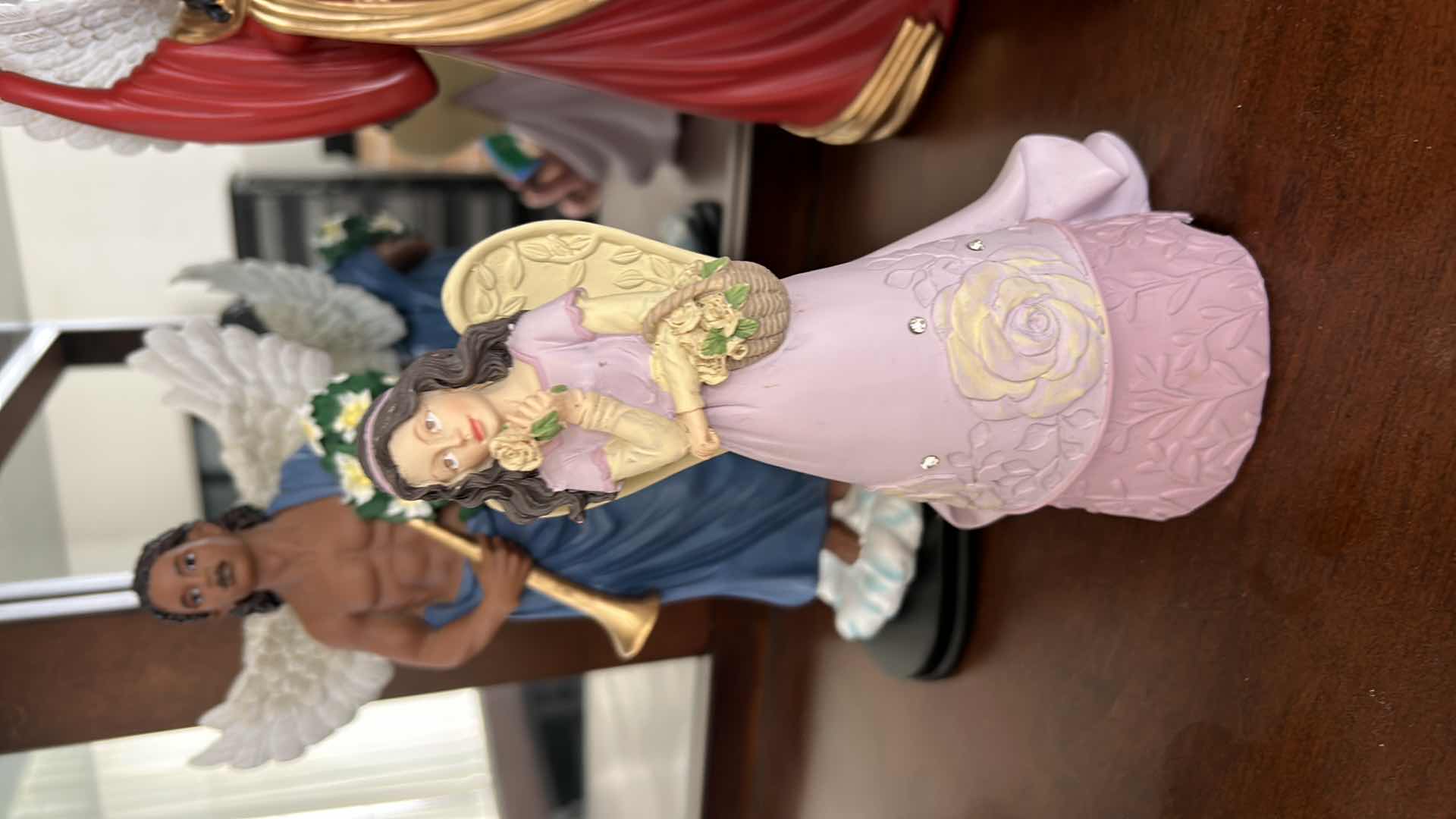 Photo 1 of ANGEL FIGURINE ASSORTMENT TALLEST 12”