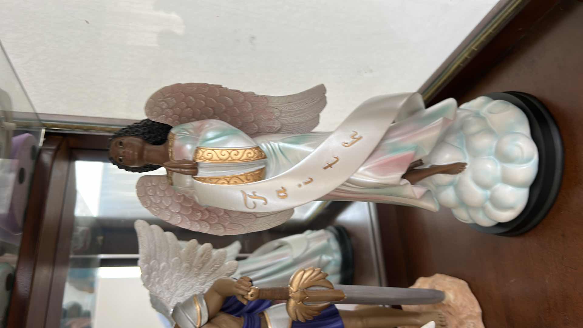 Photo 1 of ANGEL FIGURINE ASSORTMENT TALLEST 12”