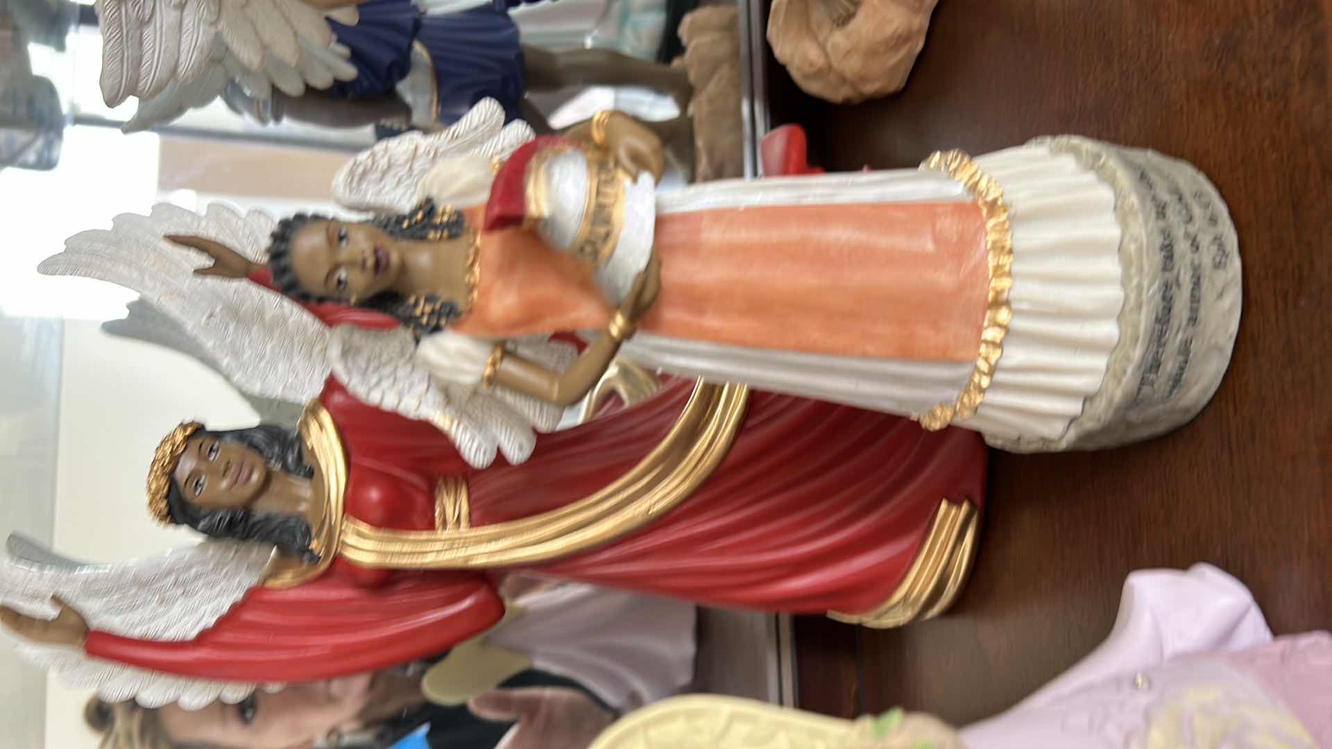 Photo 1 of ANGEL FIGURINE ASSORTMENT TALLEST 12”