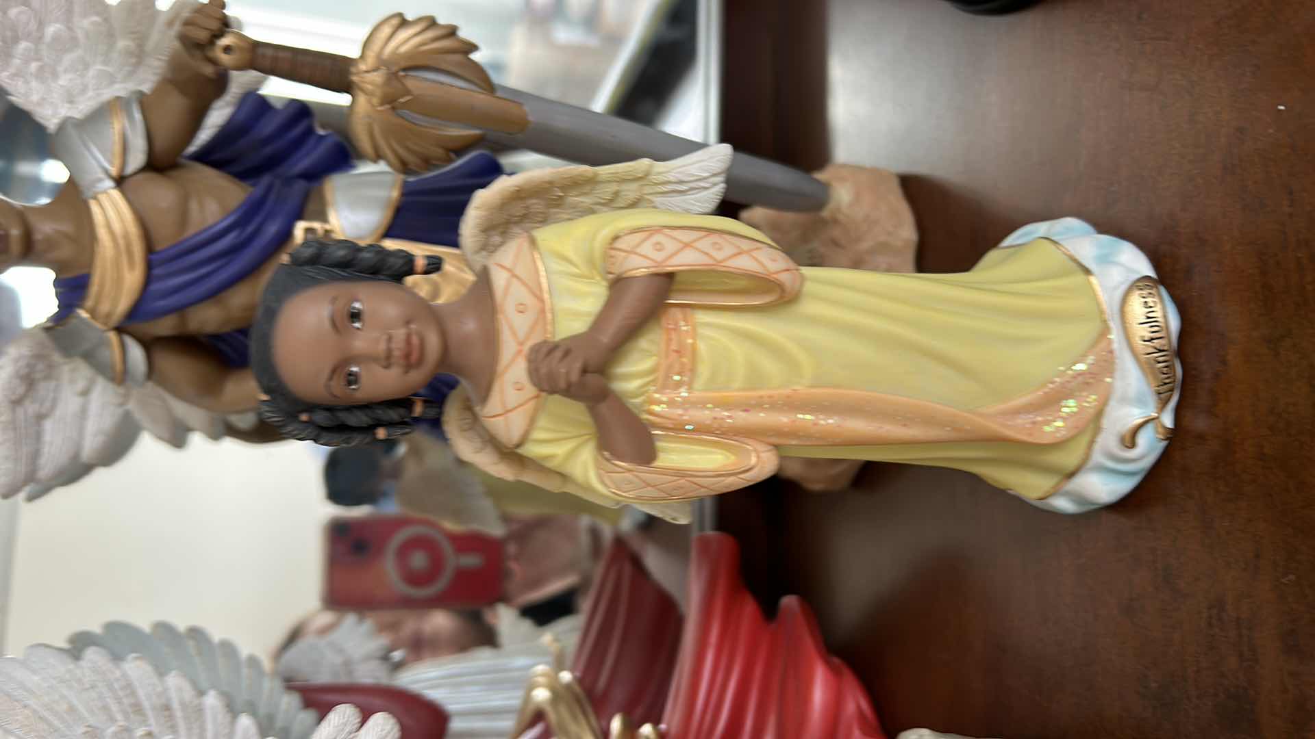 Photo 1 of ANGEL FIGURINE ASSORTMENT TALLEST 12”