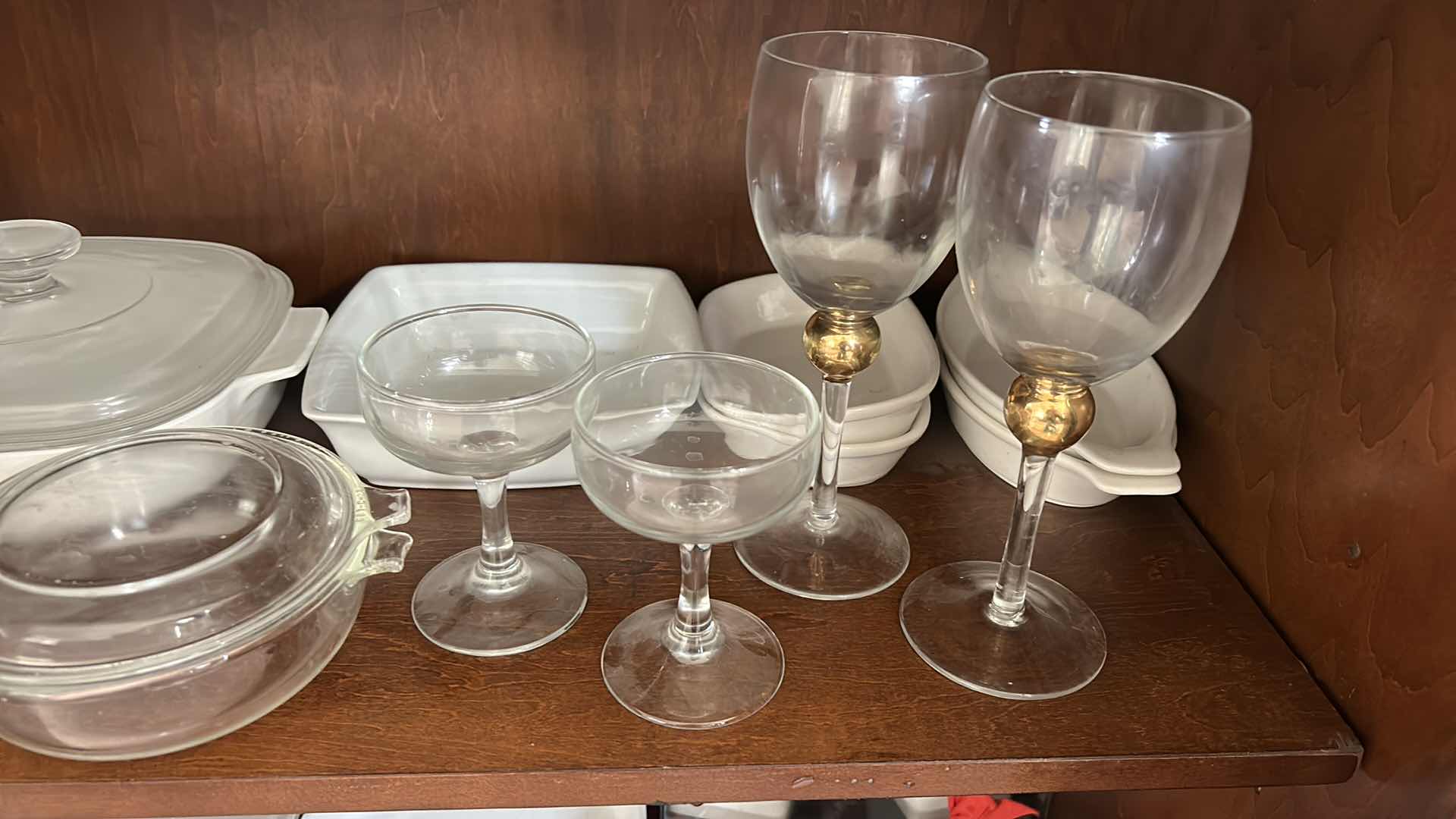 Photo 3 of CONTENTS OF CHINA CABINET- CORNING-WARE AND MORE