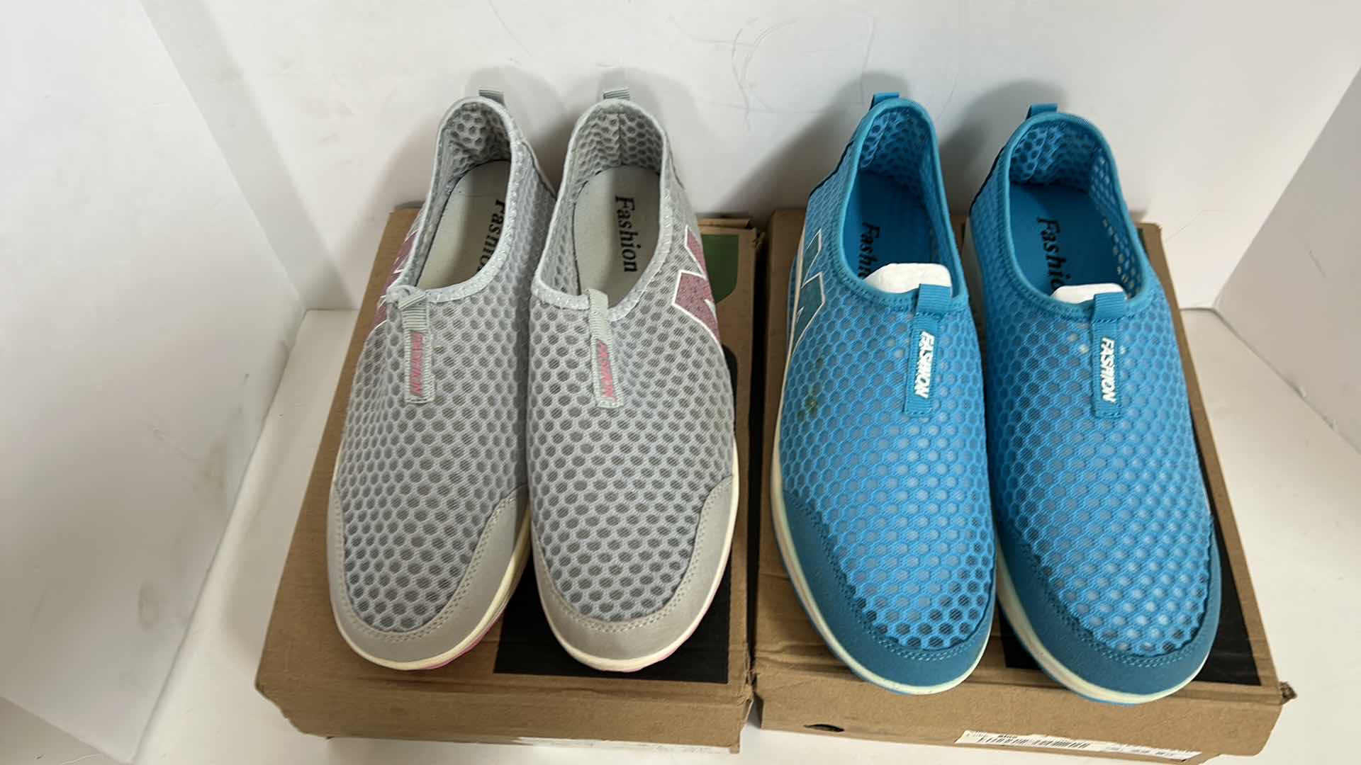 Photo 1 of 3 NEW PAIRS WOMENS SLIP ON SHOES SIZE 10-11