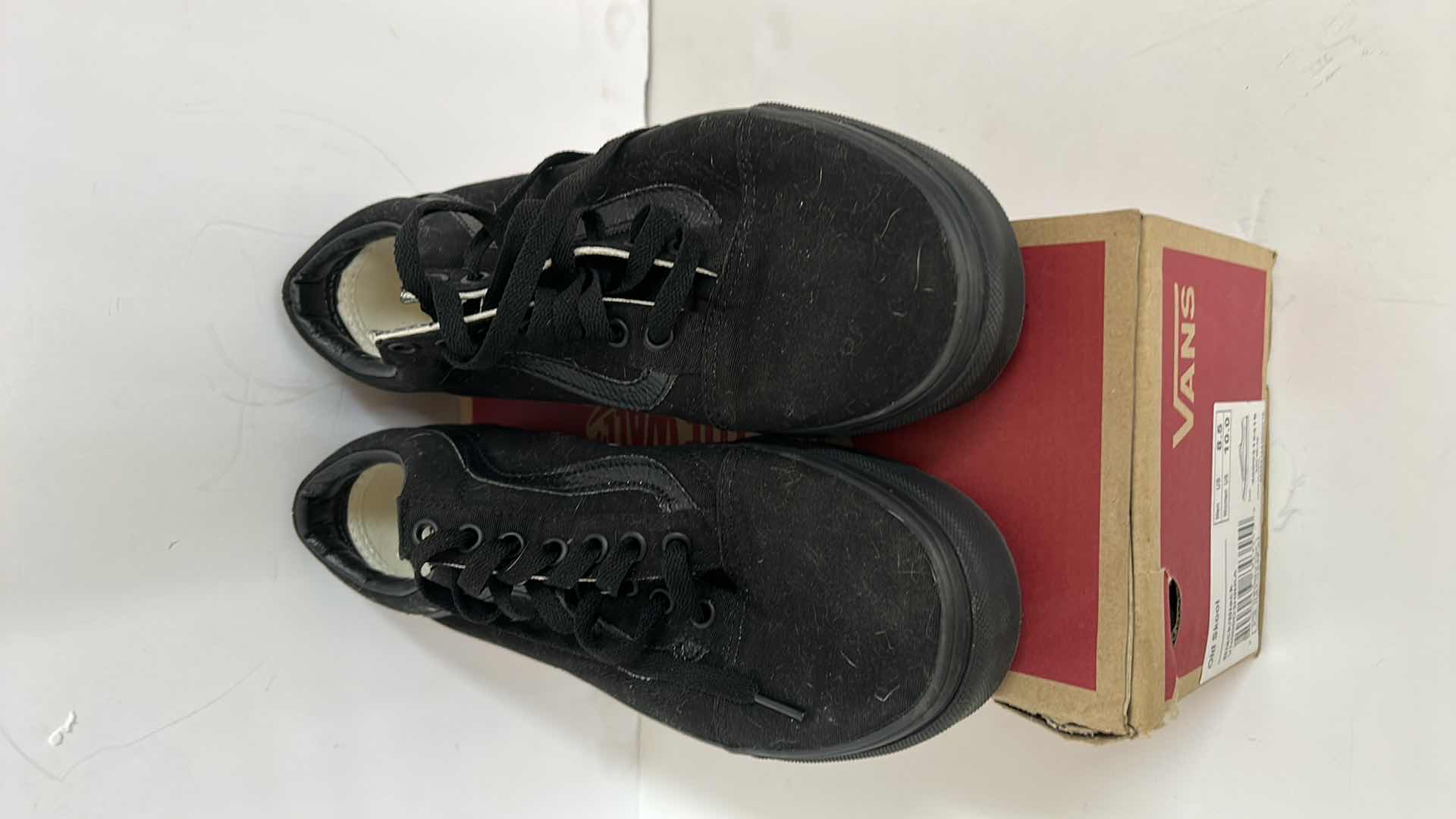 View 1 of VANS OFF THE WALL OLD SKOOL CANVAS SNEAKERS WOMEN SIZE 10.5 MEN SIZE 9