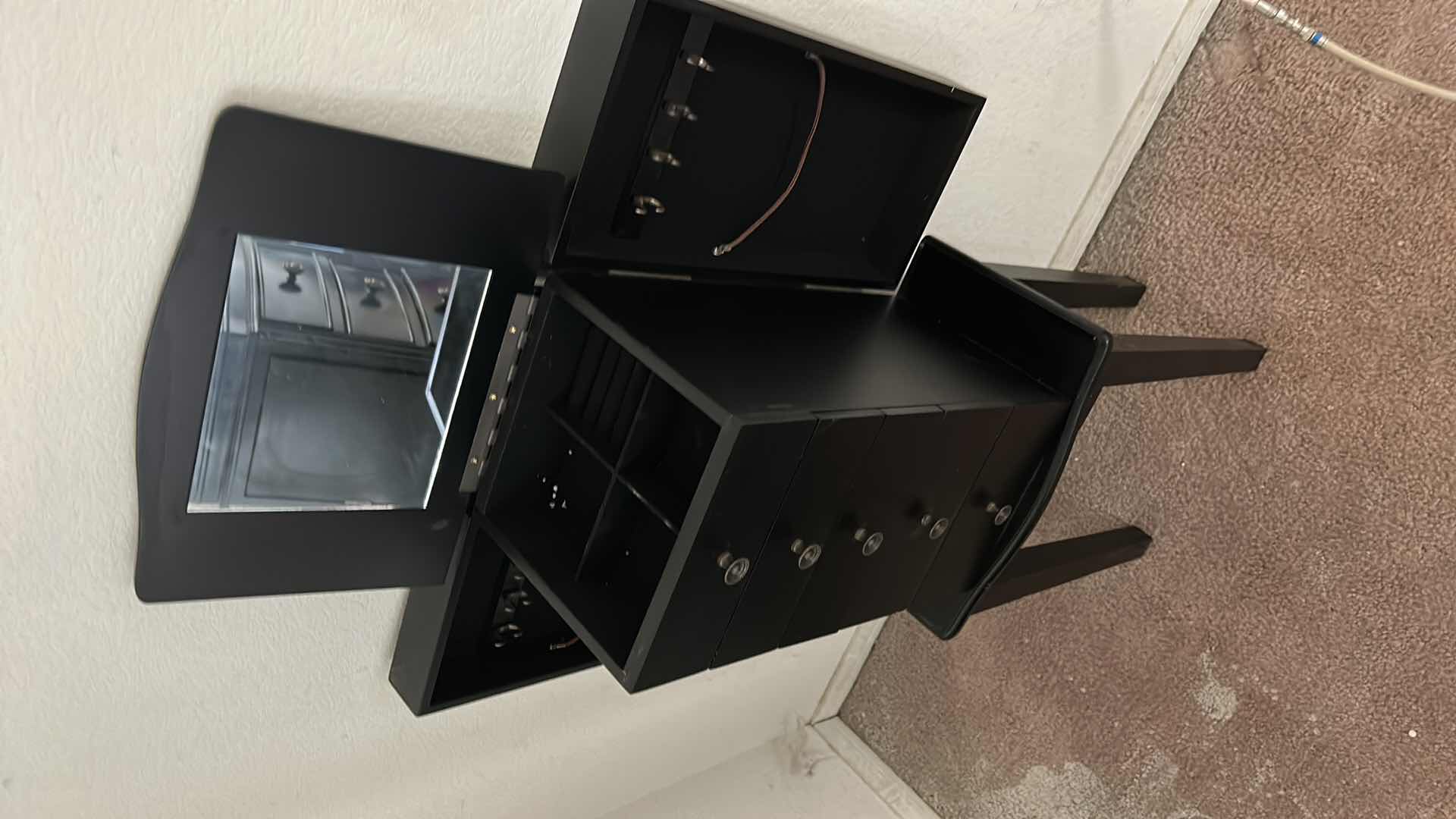 Photo 1 of WOOD JEWELRY CABINET 13 x 9”x 40”x 33”