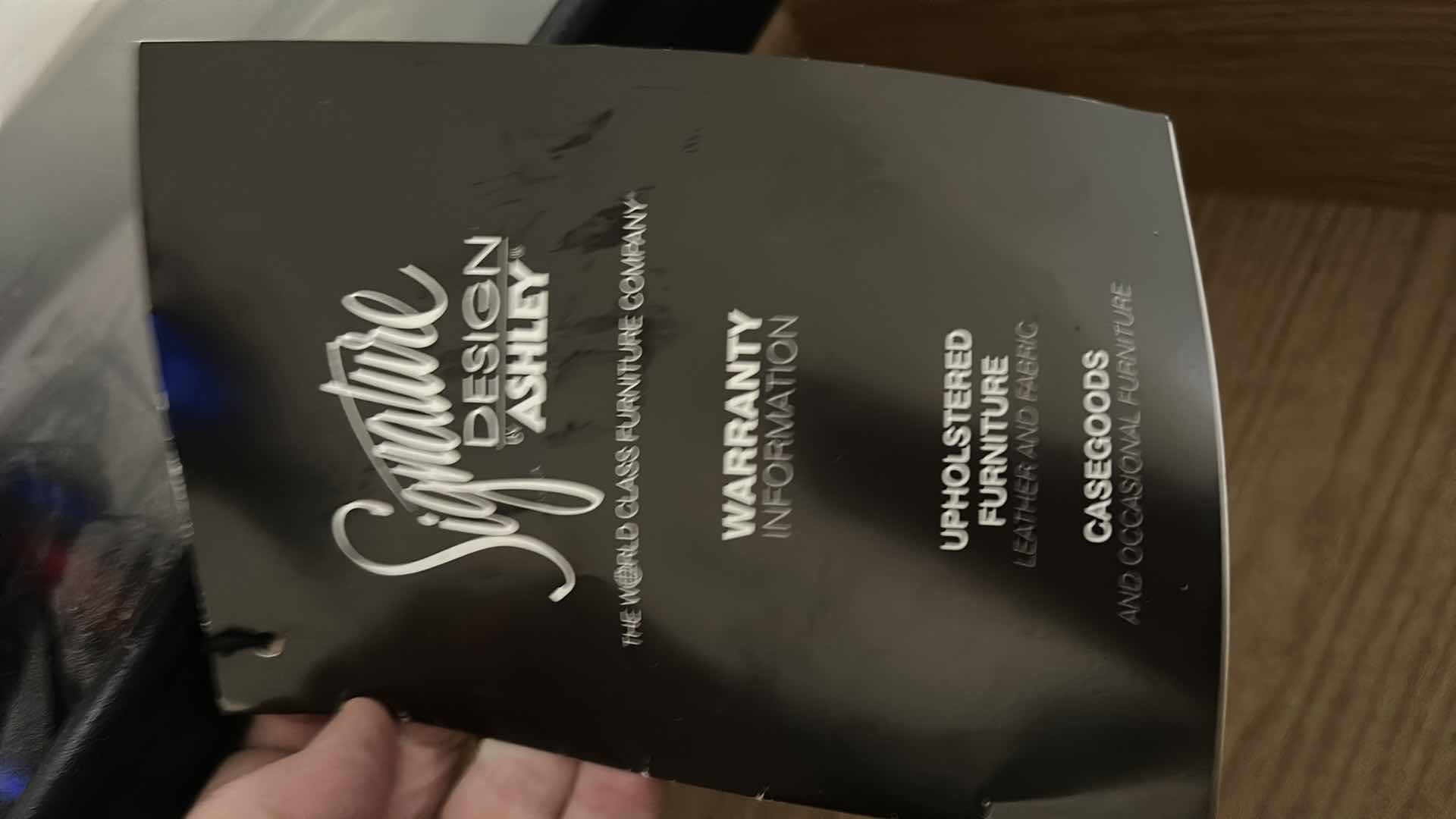 Photo 1 of ASHLEY BLACK 5 DRAWER SIGNATURE DESIGN DRESSER 33“ x 17“ x 53 1/2“