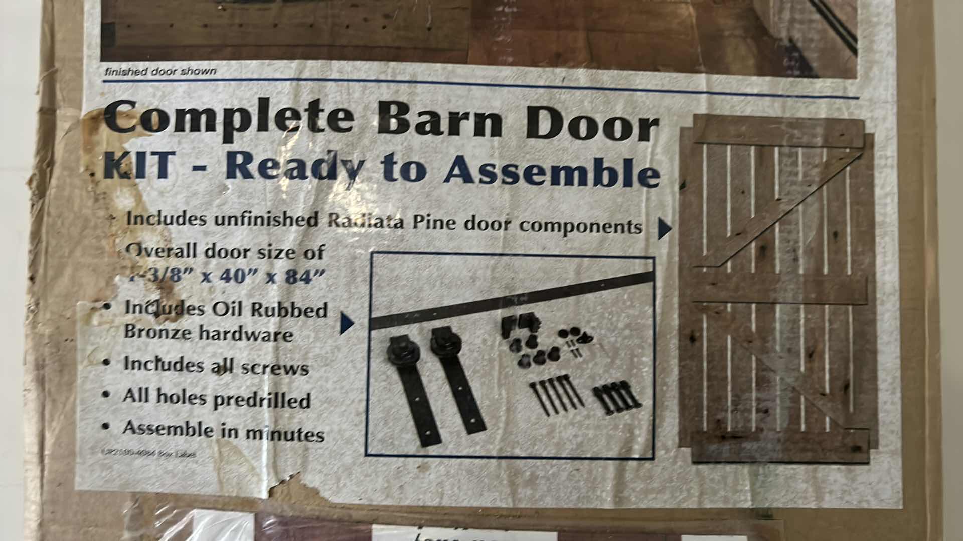 Photo 1 of NEW PLANK BARN DOOR