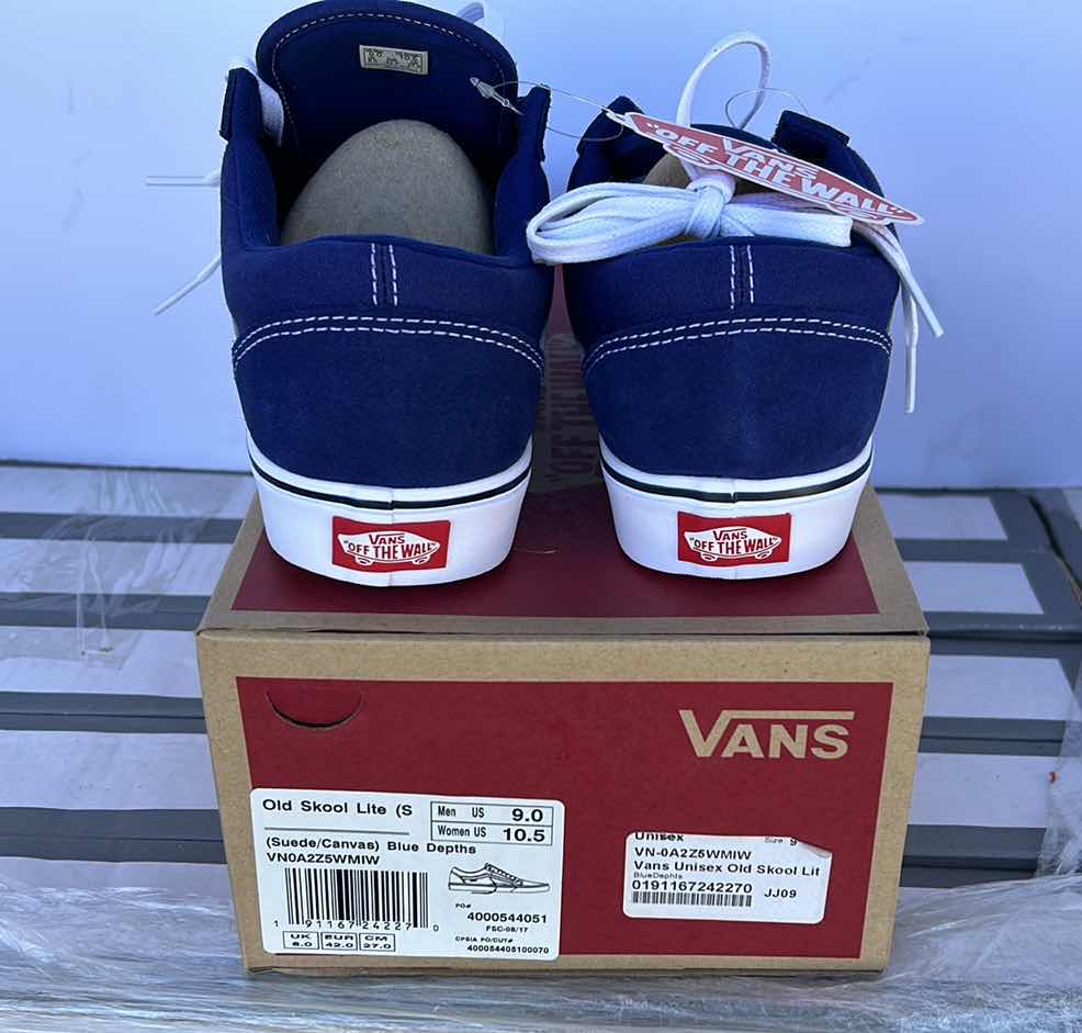 Photo 1 of 1 NEW PAIRS OF VANS SHOES MEN SIZE 9 WOMEN SIZE 10.5