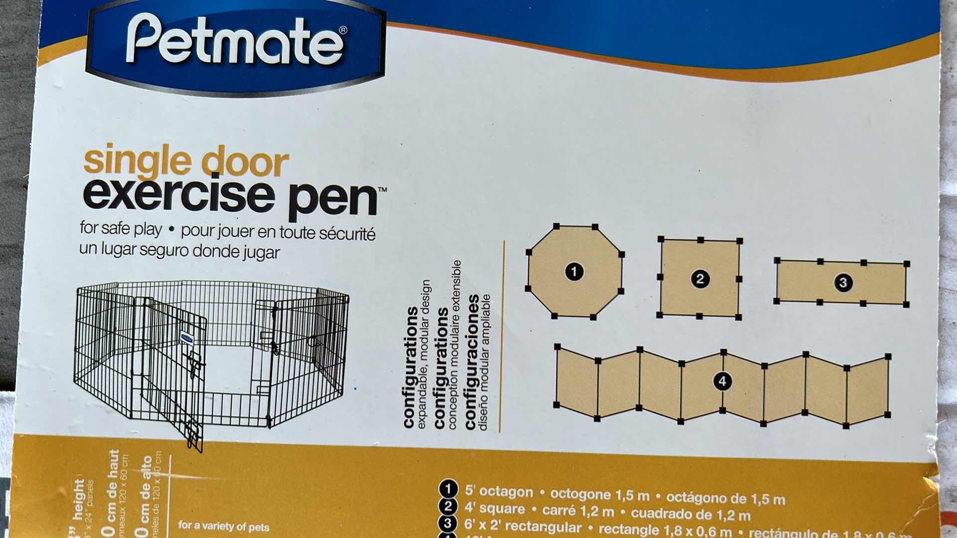 Photo 1 of NEW IN BOX GIANT EXERCISE PEN