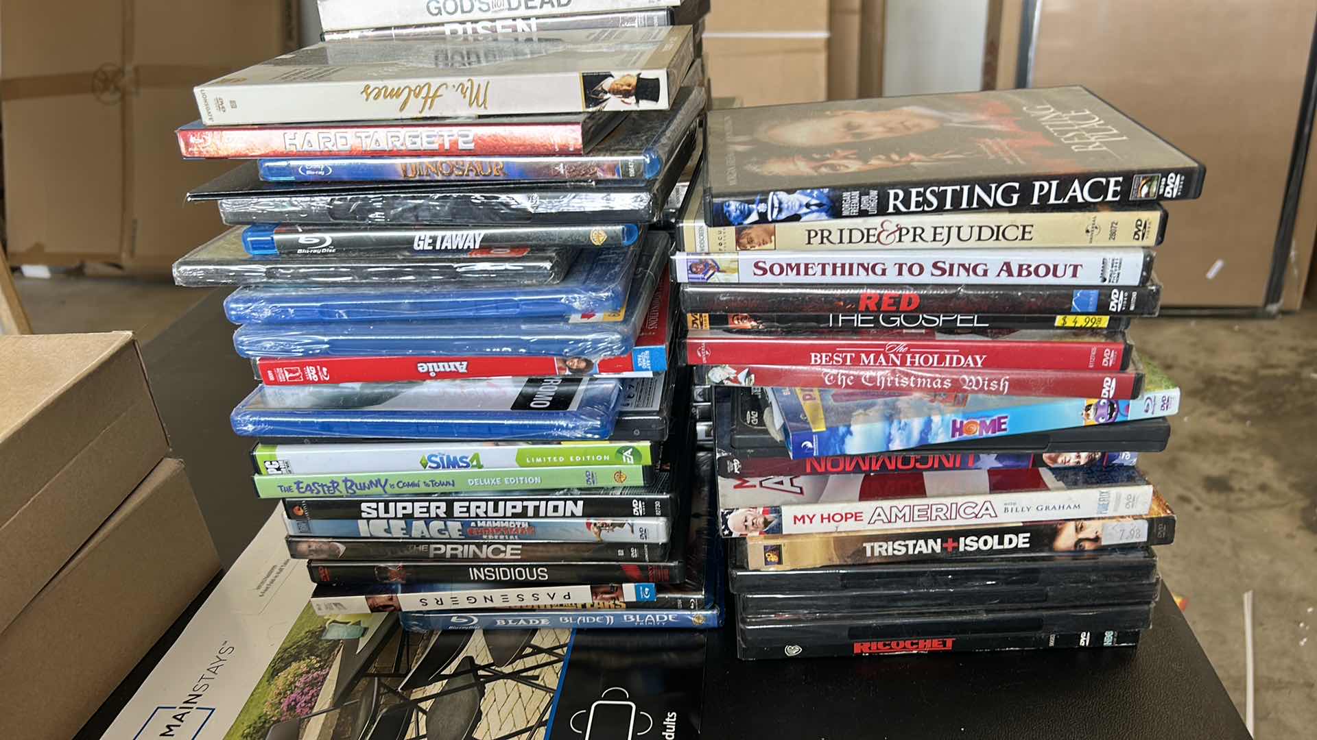 Photo 1 of LARGE ASSORTMENT DVD’S, Wii AND MORE