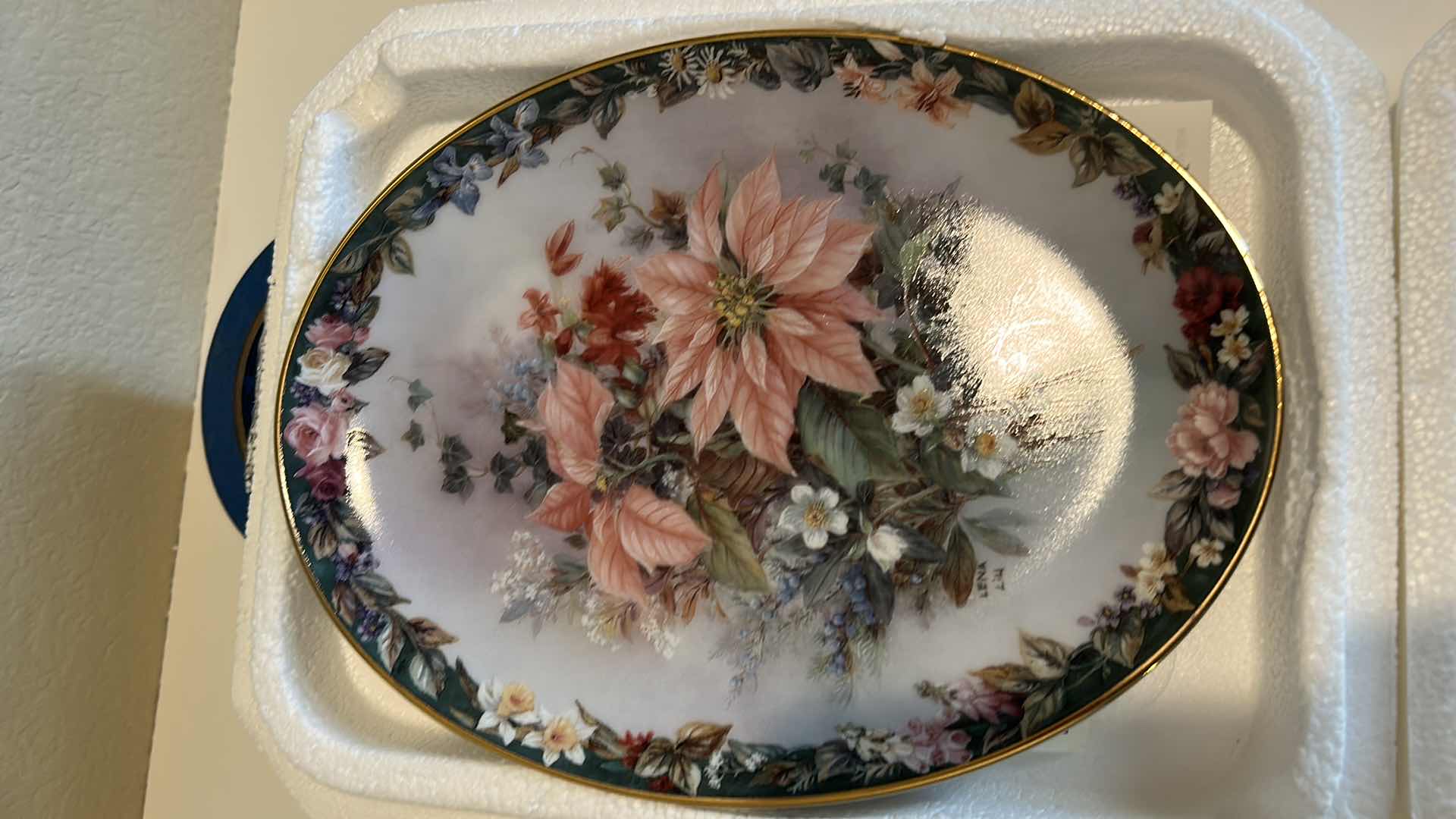 Photo 1 of AUTHENTIC ORIGINAL LIMITED EDITION “JOYFUL” BY LENA LIU PORCELAIN PLATE 6 1/2” x 8 3/4”