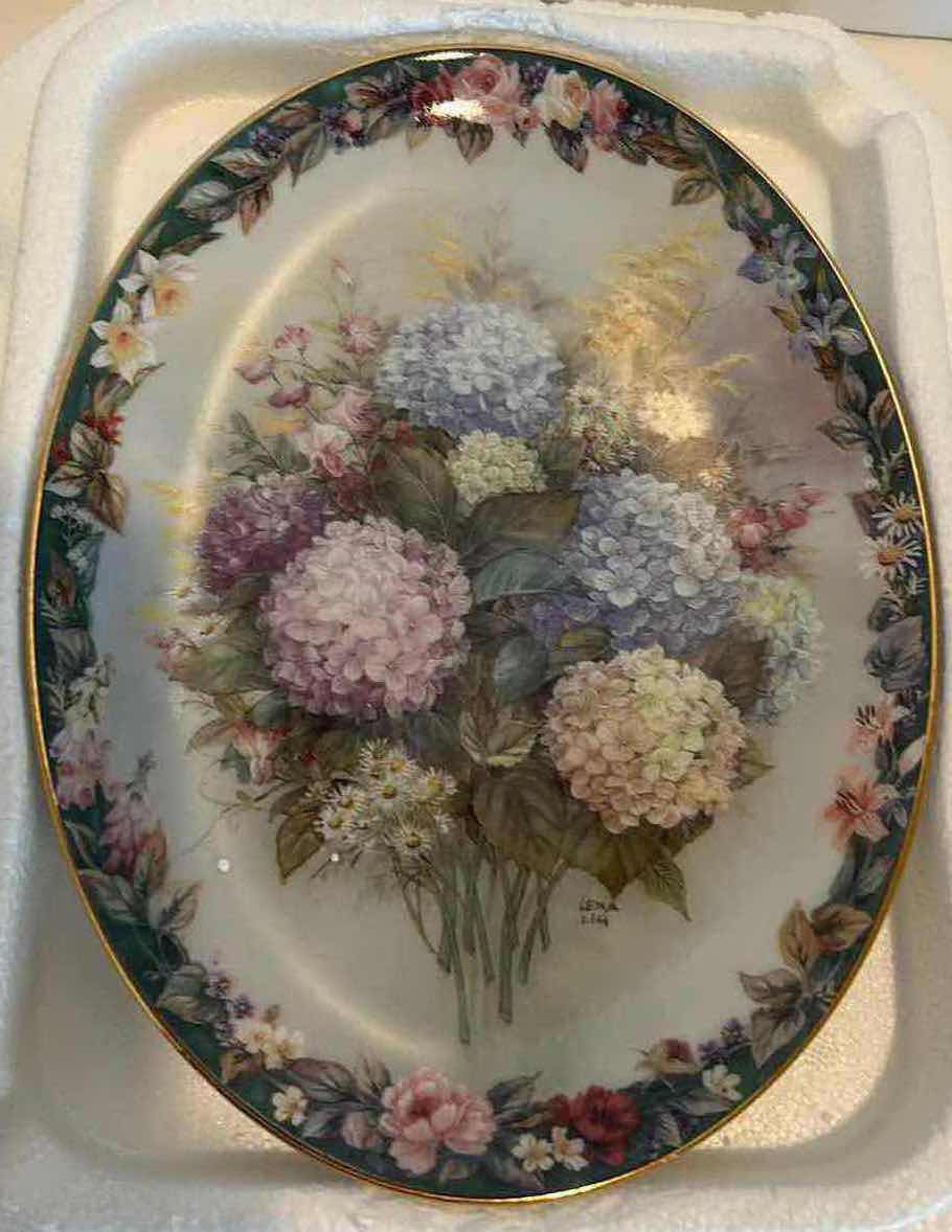 Photo 1 of AUTHENTIC ORIGINAL LIMITED EDITION “HONORED” BY LENA LIU PORCELAIN PLATE 6 1/2” x 8 3/4”
