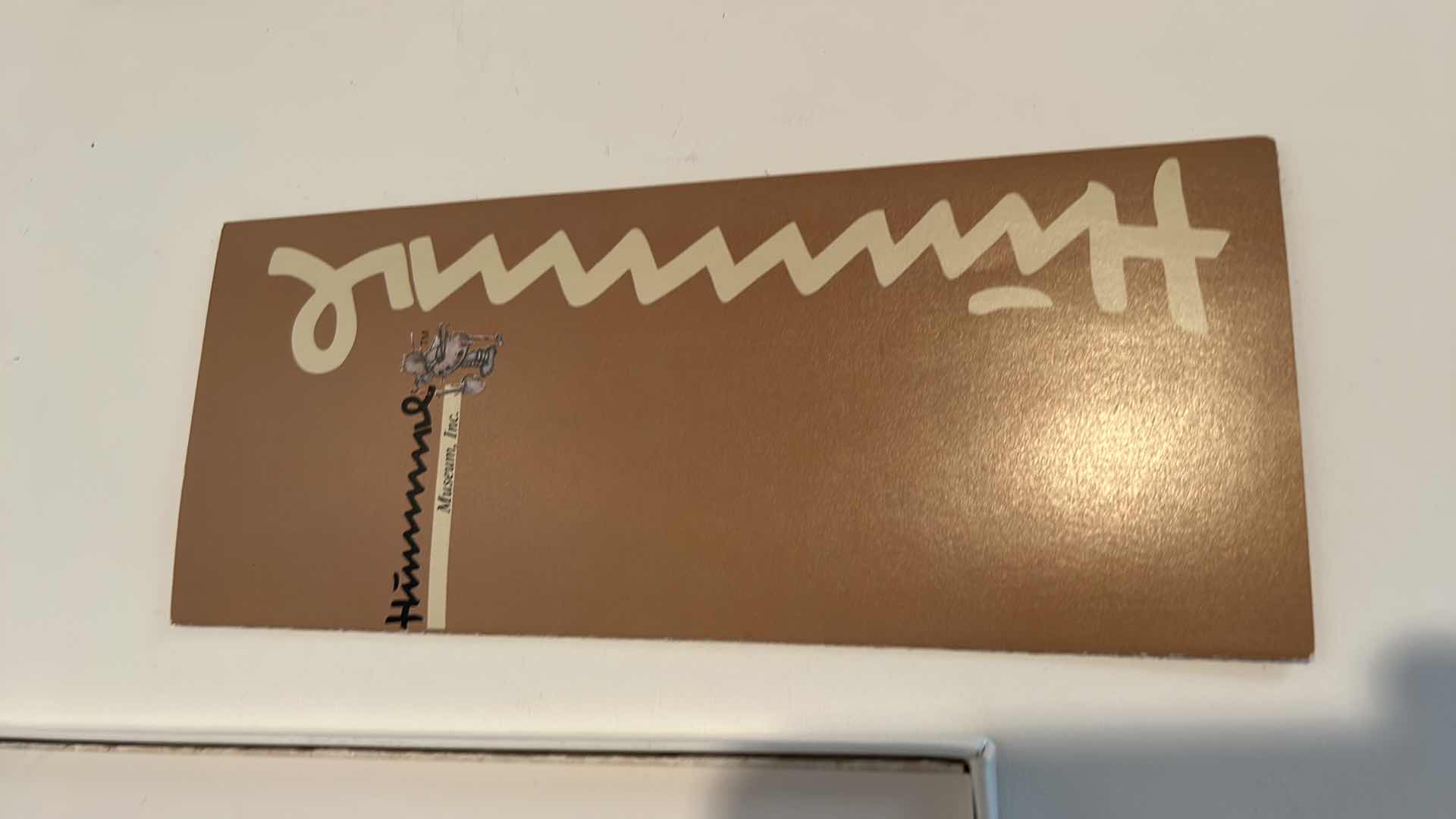 Photo 1 of M.J HÛMMEL MUSEUM INC. STAINED GLASS WINDOW EXCLUSIVELY PRODUCED BY BERNHARDT 6” x 8” HANDPAINTED GLASS, LIMITED EDITION