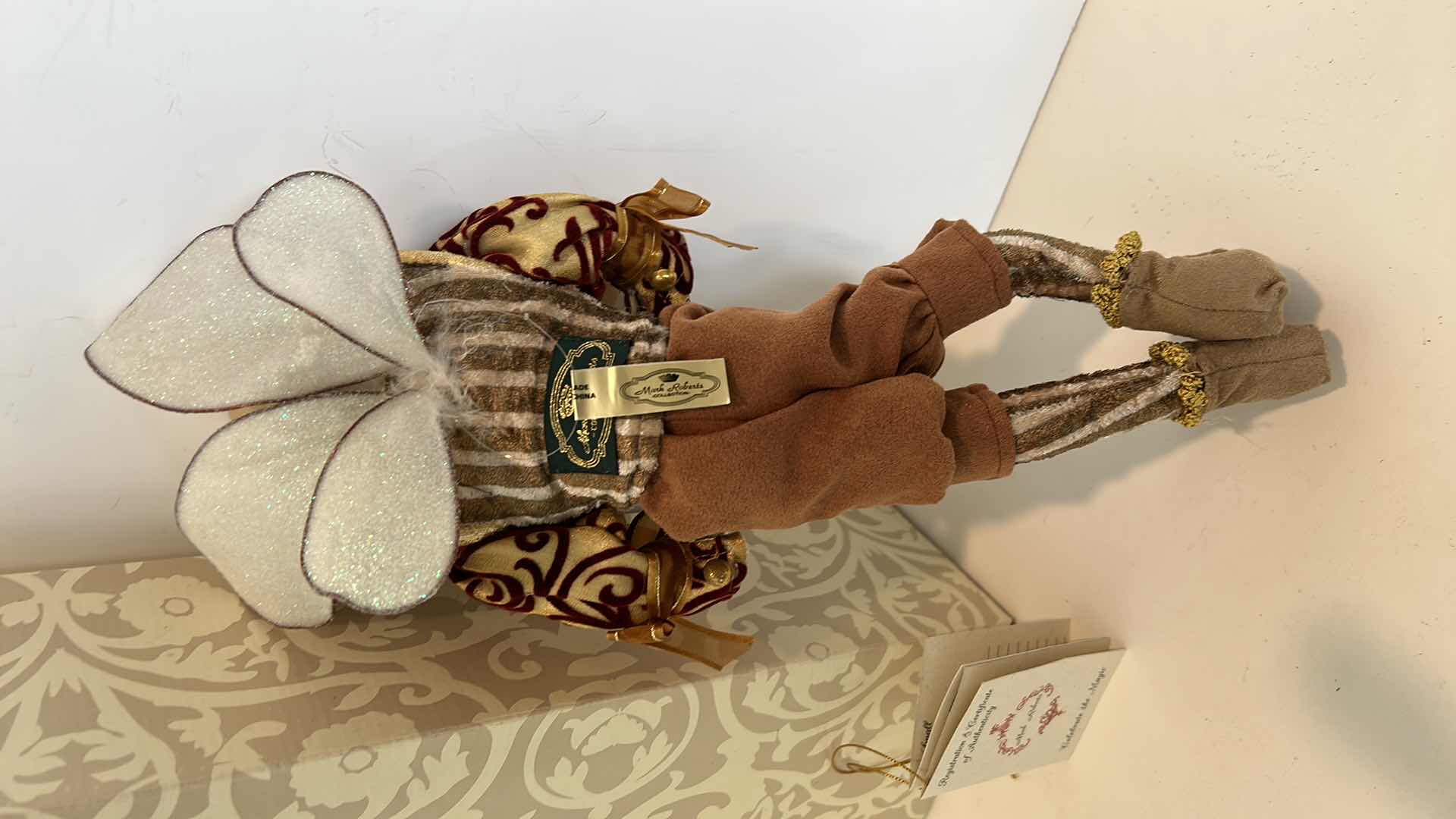 Photo 6 of MARK ROBERTS CELEBRATE THE MAGIC  “BOOKWORM FAIRY WITH COA, NUMBERED H15.5”