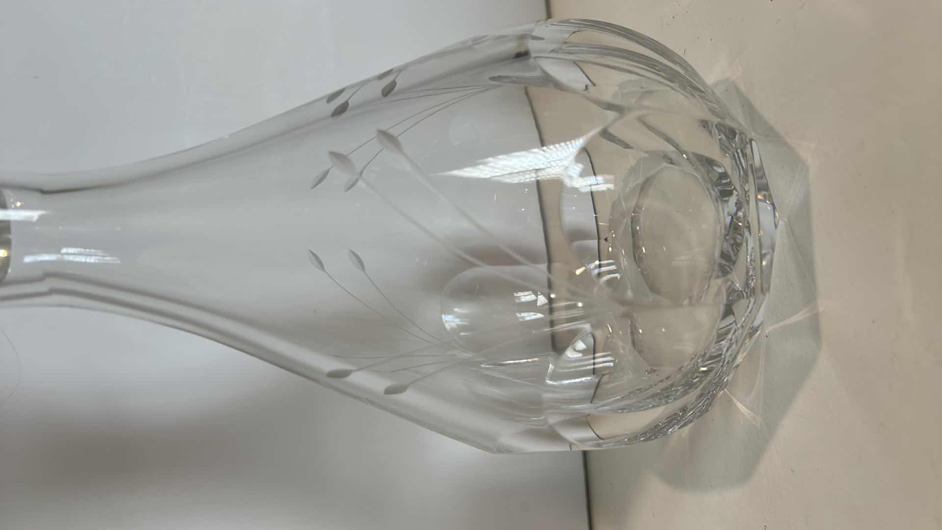 Photo 1 of CRYSTAL DECANTER 10.5”