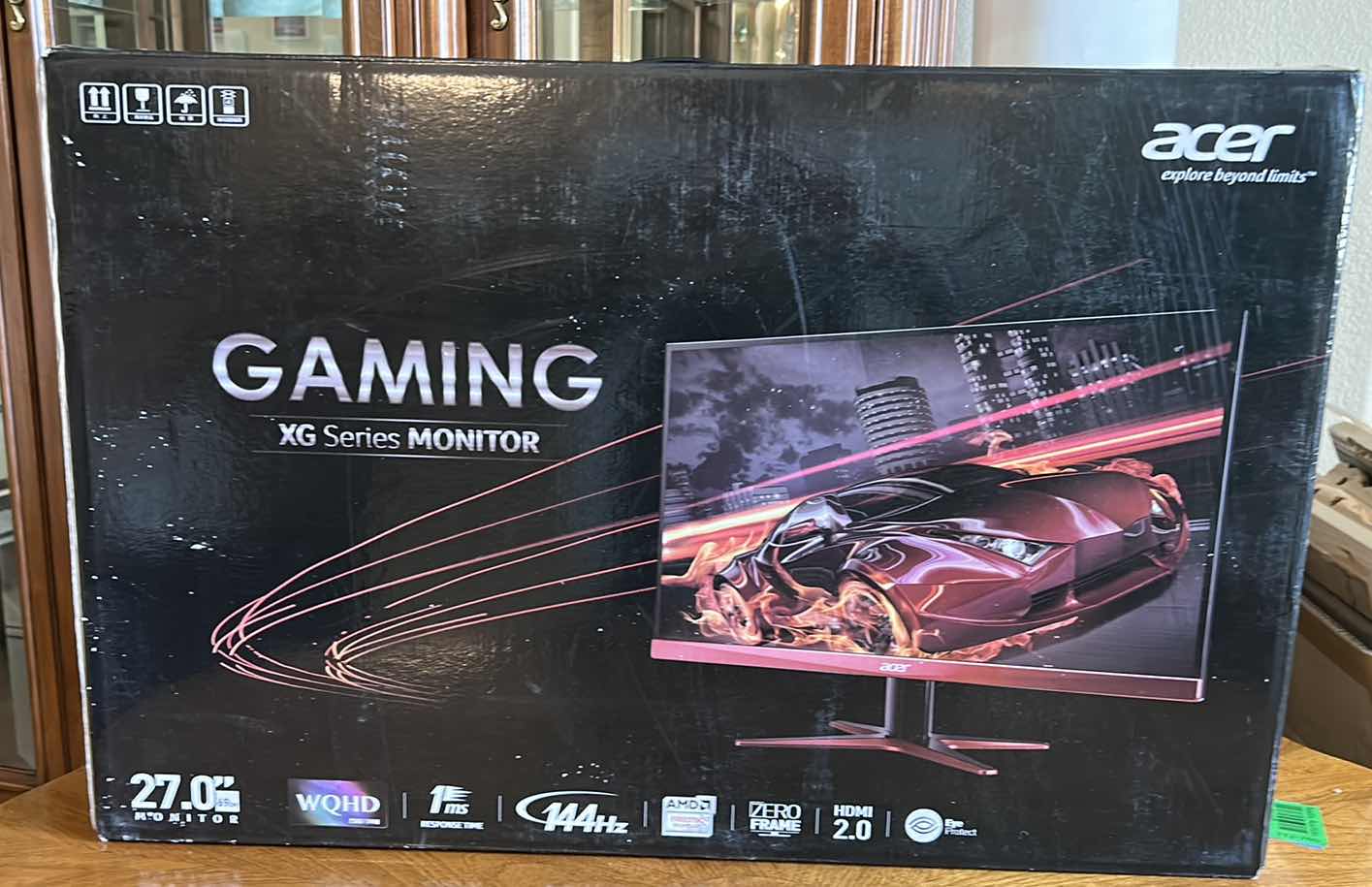 Photo 1 of ACER GAMING XG SERIES 27” MONITOR