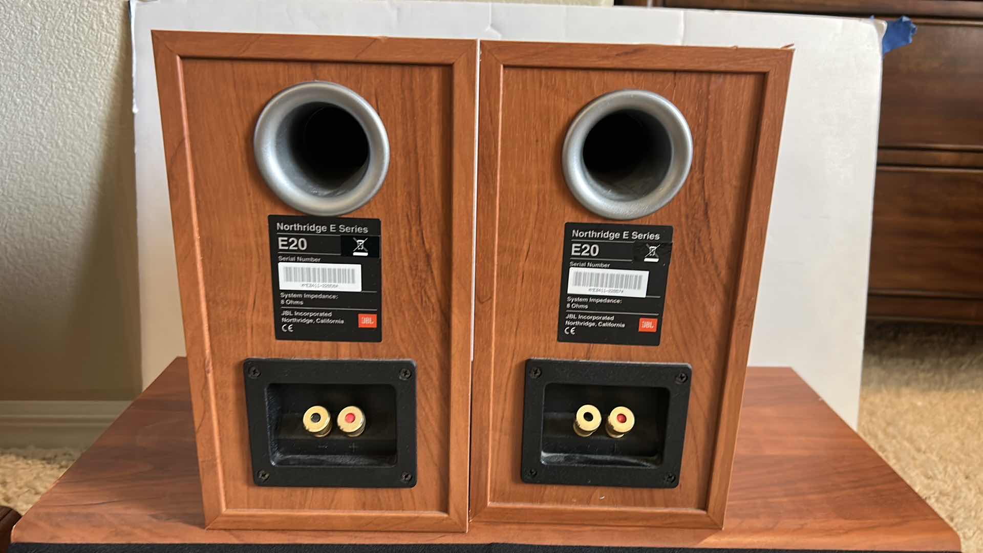 Photo 1 of 3 JBL SPEAKERS - 2 NORTHRIDGE E SERIES E20 & 1 EC35