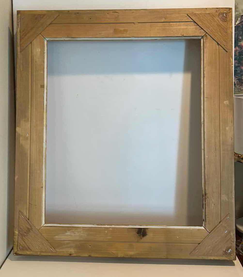 Photo 1 of ORNATELY CARVED SOLID WOOD GOLD FRAME 29.5” x 34.5”