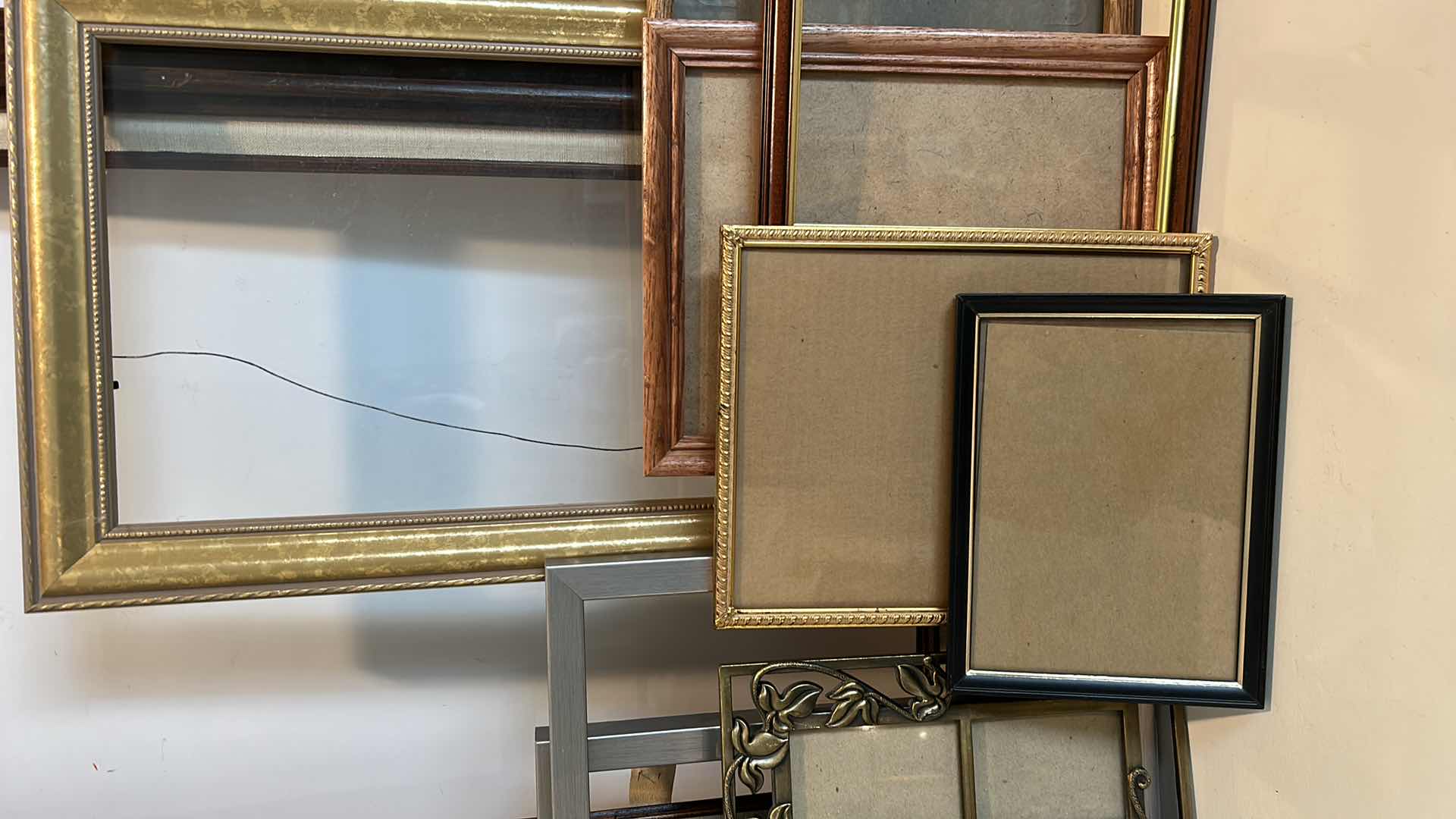 Photo 1 of 11 PIECE FRAME ASSORTMENT LARGEST 34” x 41”