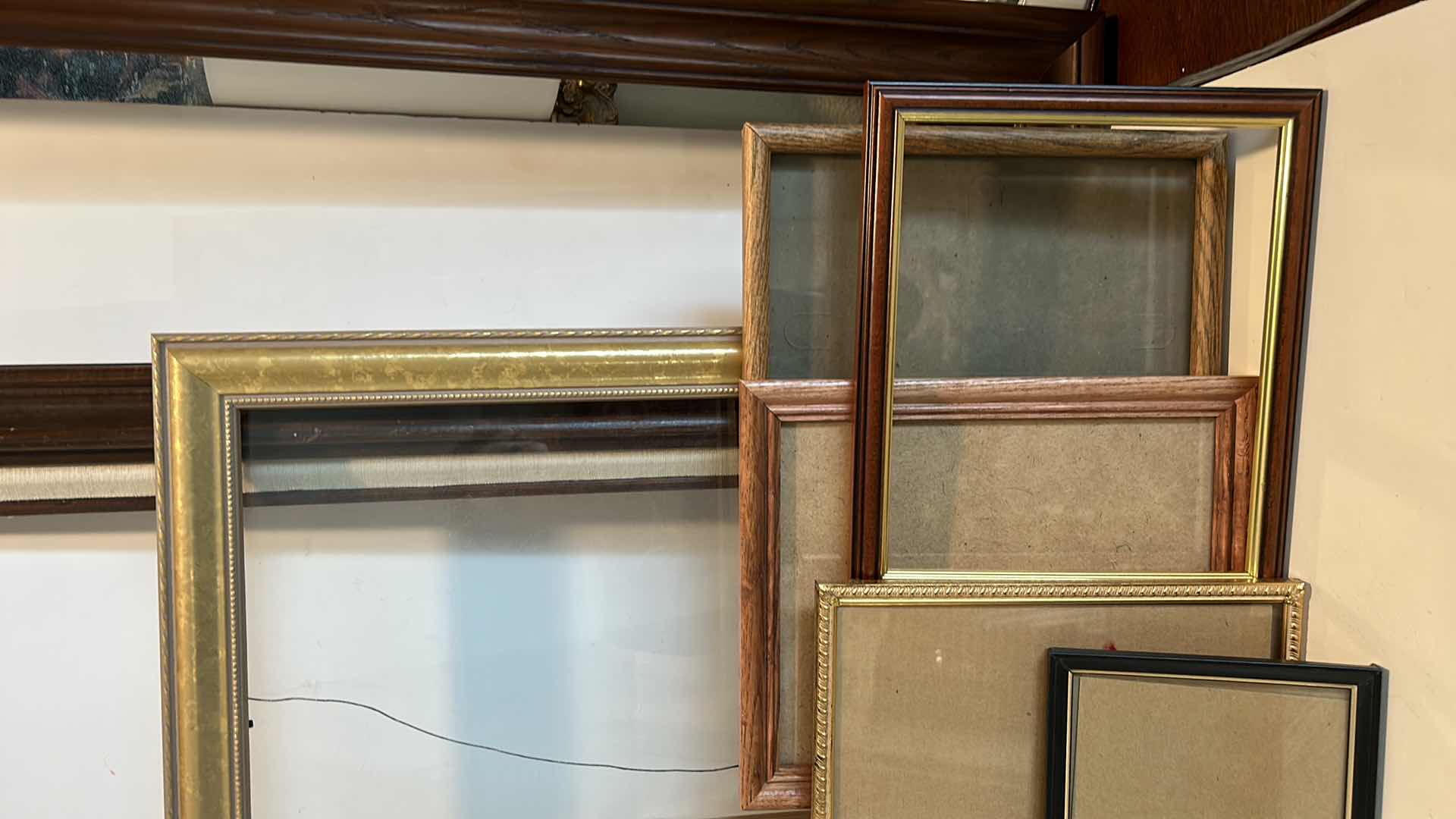 Photo 1 of 11 PIECE FRAME ASSORTMENT LARGEST 34” x 41”