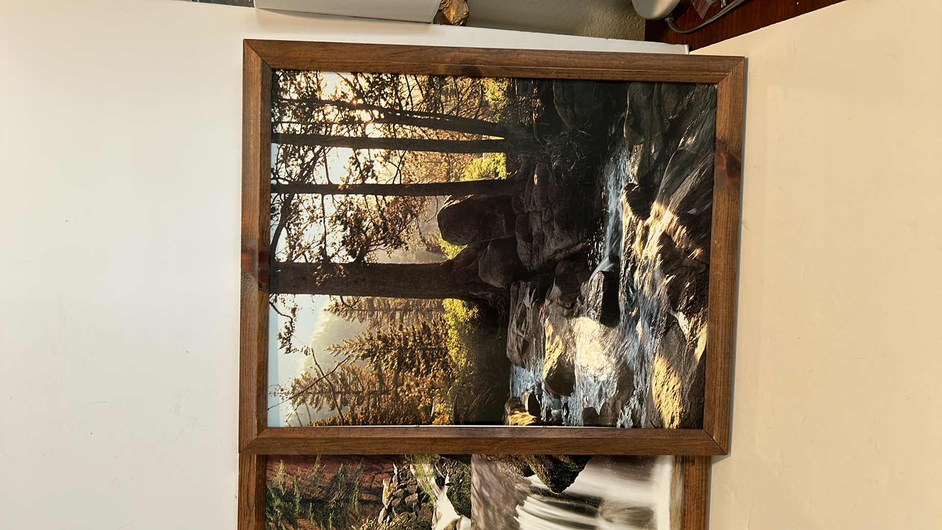 Photo 1 of 2 LANDSCAPE PHOTOS ARTWORK, FRAMED 18” x 22 1/2”