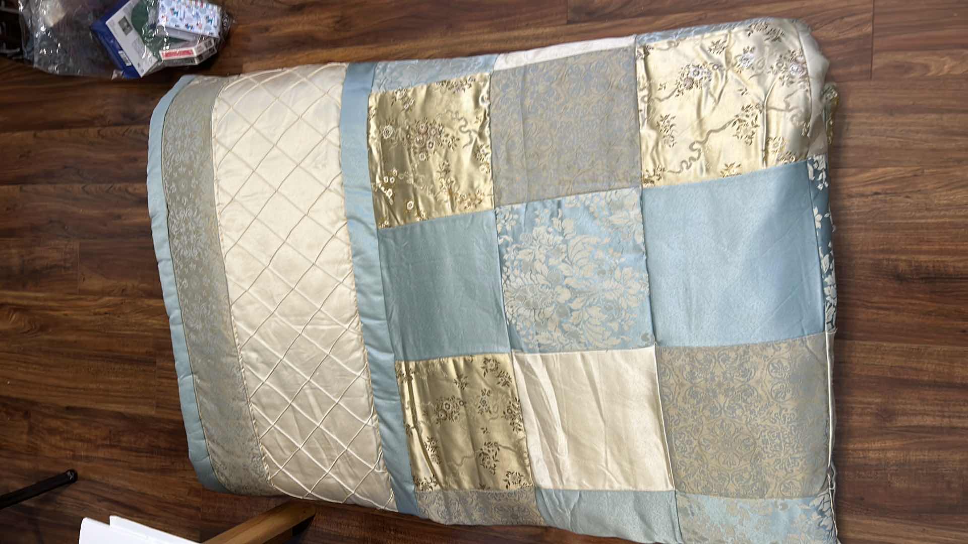 Photo 1 of CHRIS MADDEN KING COMFORTER AND 2 PILLOW SHAMS