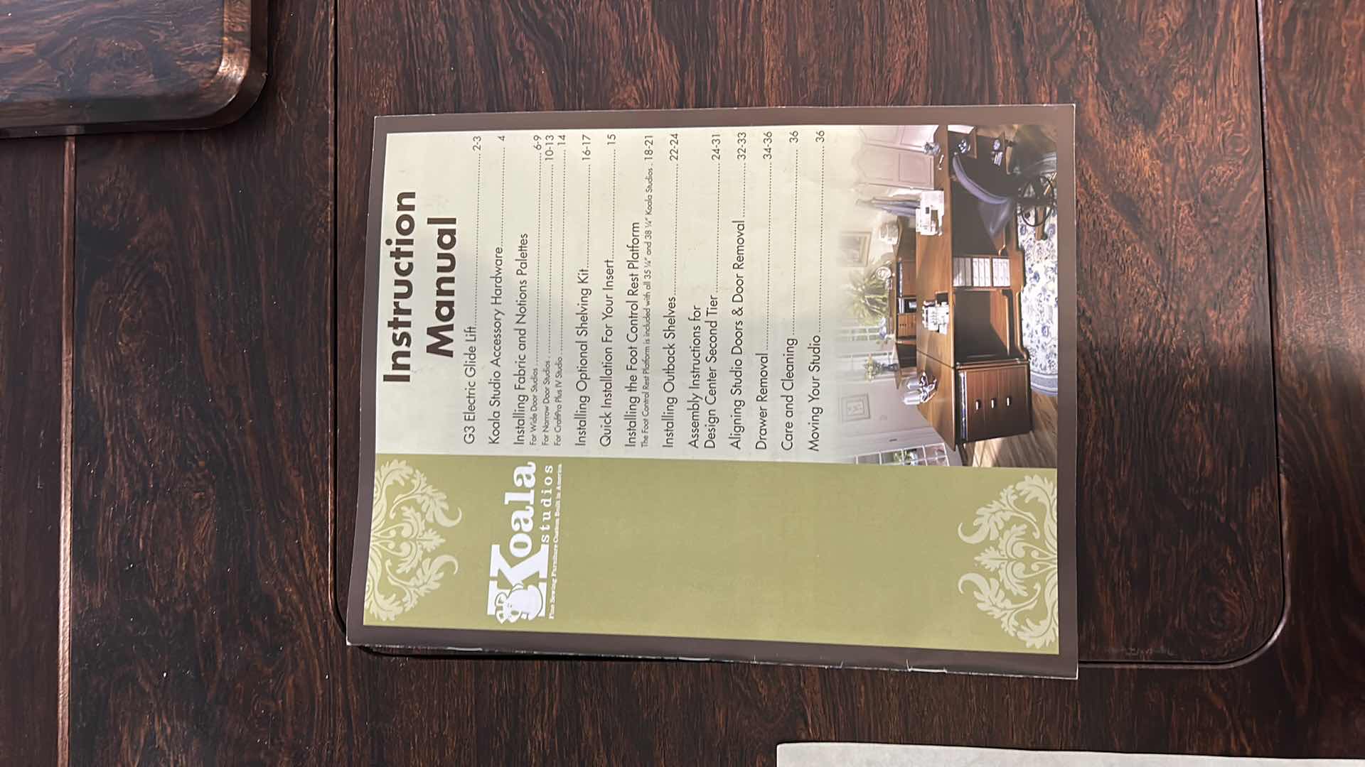 Photo 1 of KOALA STUDIOS FINE CUSTOM BUILT SEWING FURNITURE (CLOSED 53”x 23” x 29.5”