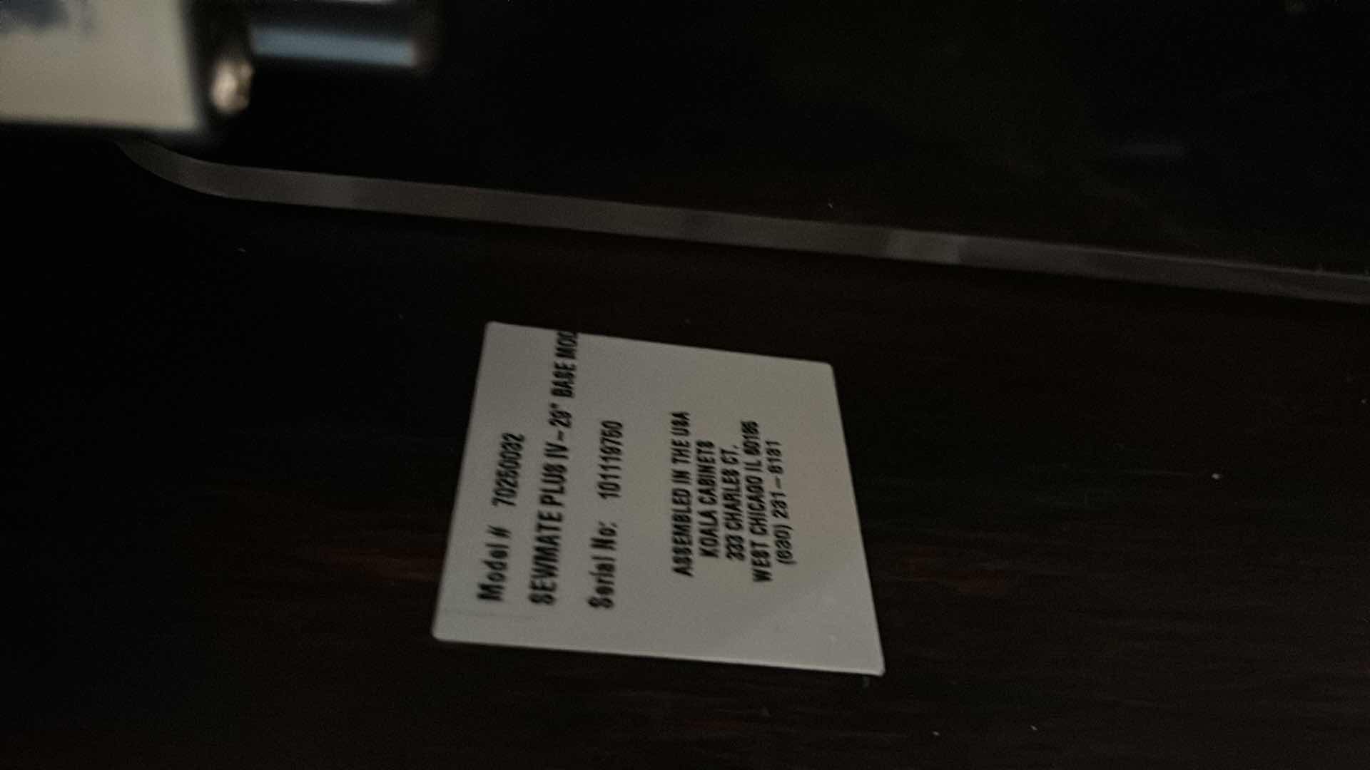 Photo 1 of KOALA STUDIOS FINE CUSTOM BUILT SEWING FURNITURE (CLOSED 53”x 23” x 29.5”