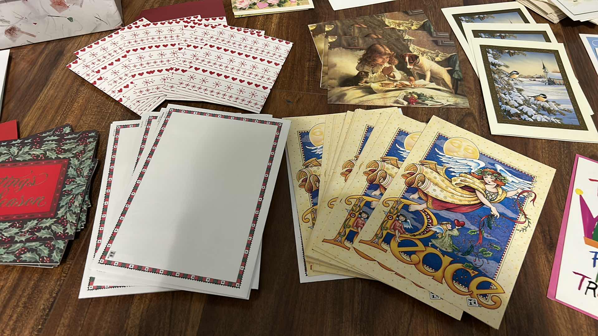 Photo 1 of CARD ASSORTMENT AND ENVELOPES WITH STORAGE BOX