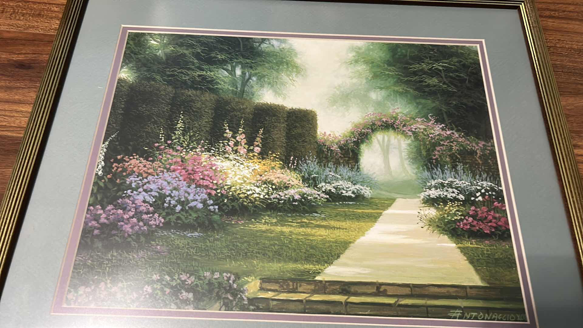 Photo 1 of ARTWORK AND WORLD MAP 21.25” x 17.25”